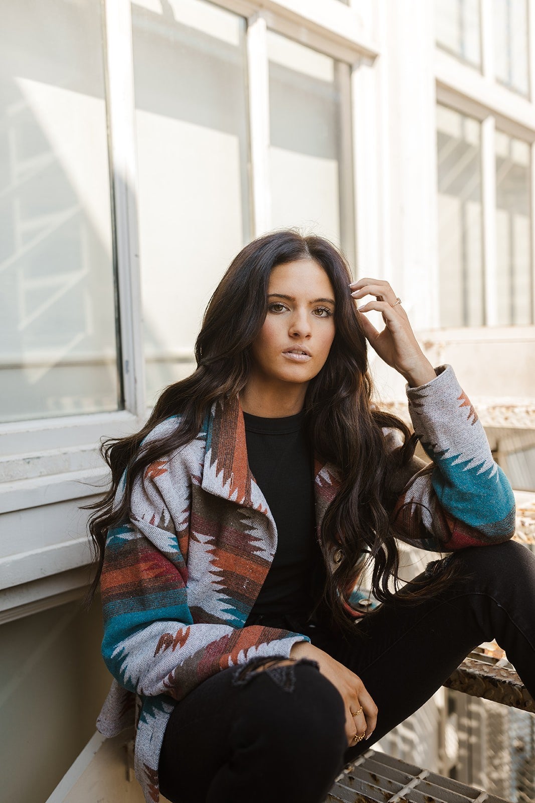 Hottest Trending Boho Aztec Jacket 