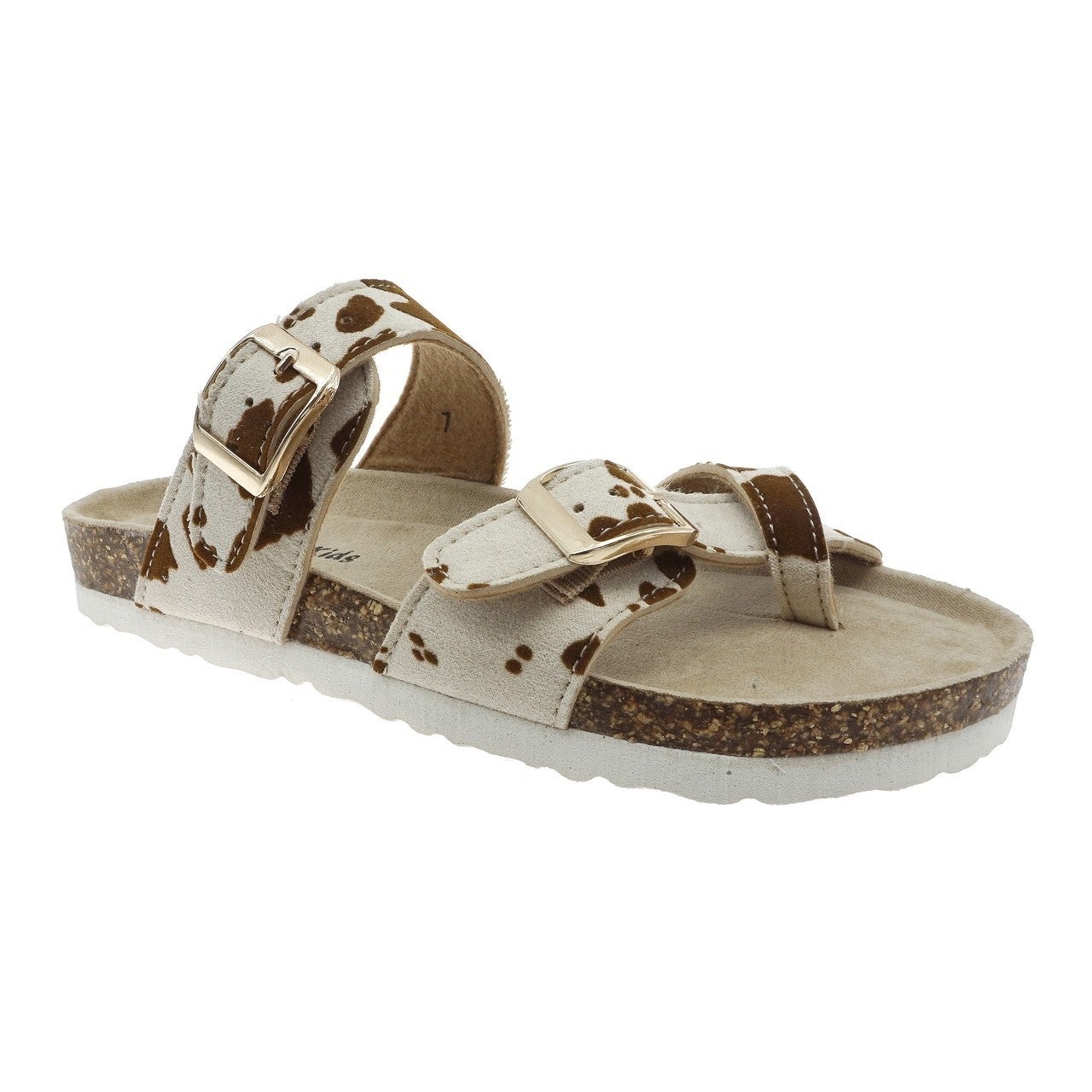 cow print birkenstocks