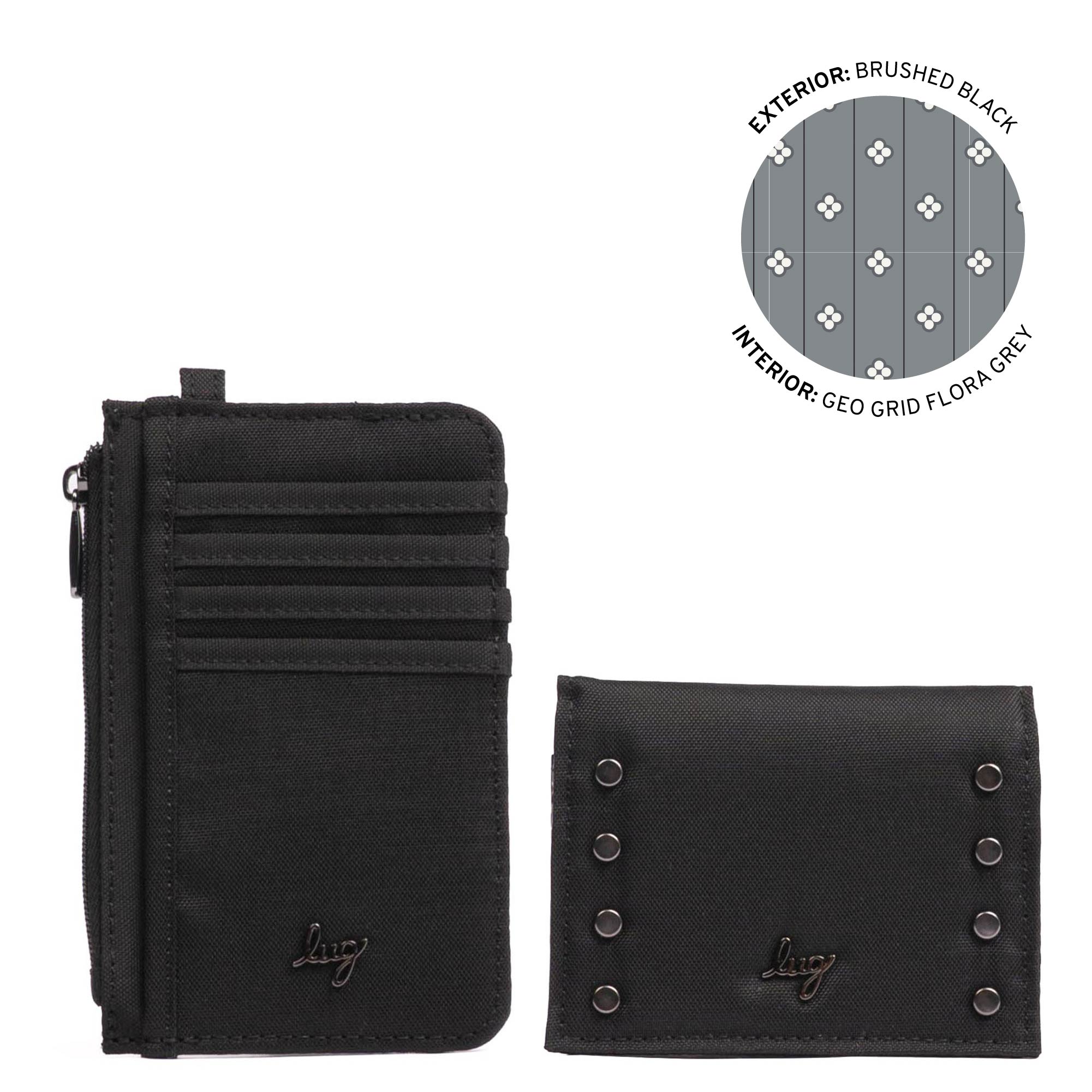 Slide & Walkover RFID Wallet Set | Lug