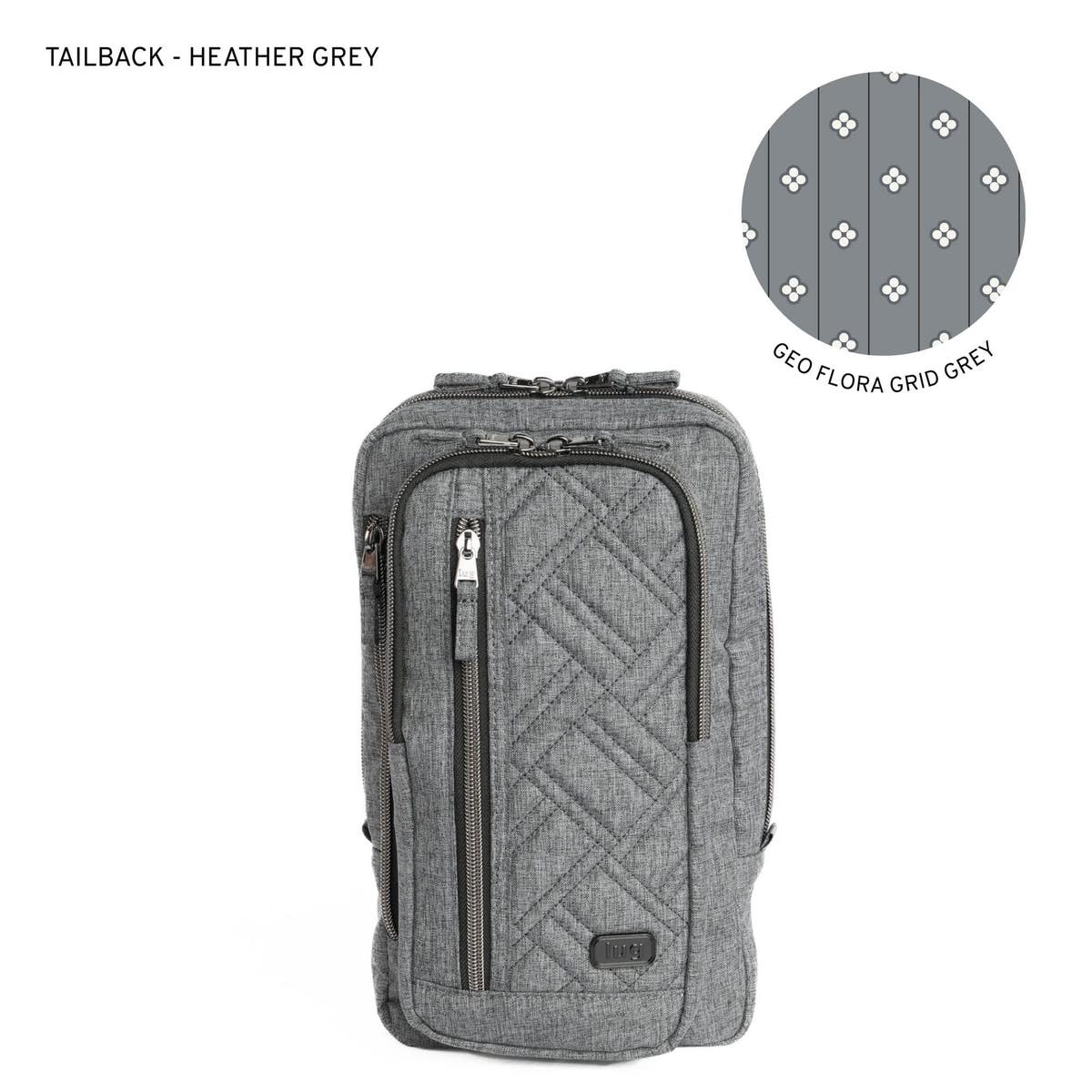 Lug tailback sling bag aquamarine Lug Classic Quilted Sling Bag - Tailback on QVC - YouTube main image 3