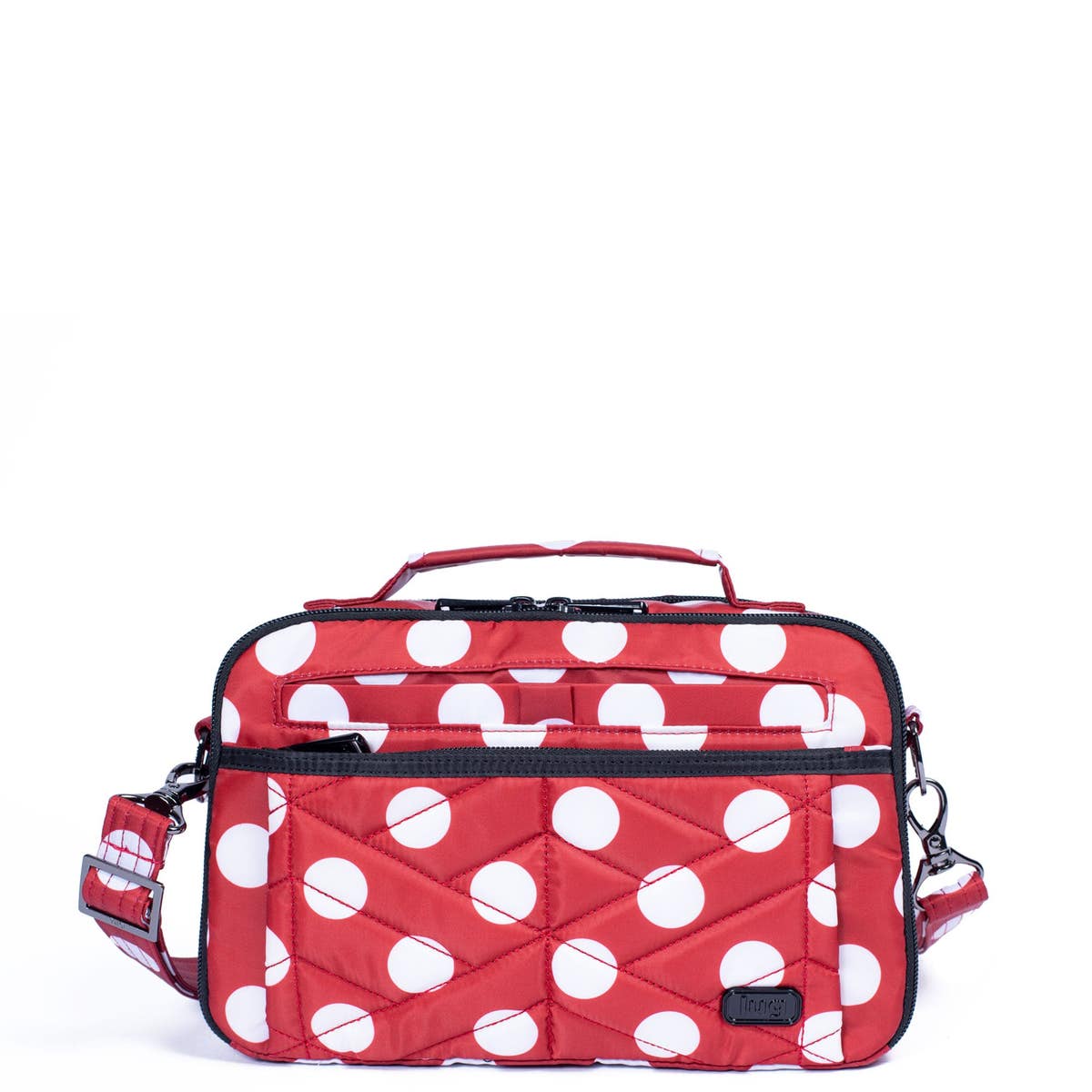 LUG Scoop 2 Crossbody Bag – Quilted Exterior, Adjustable Strap, Multiple Pockets