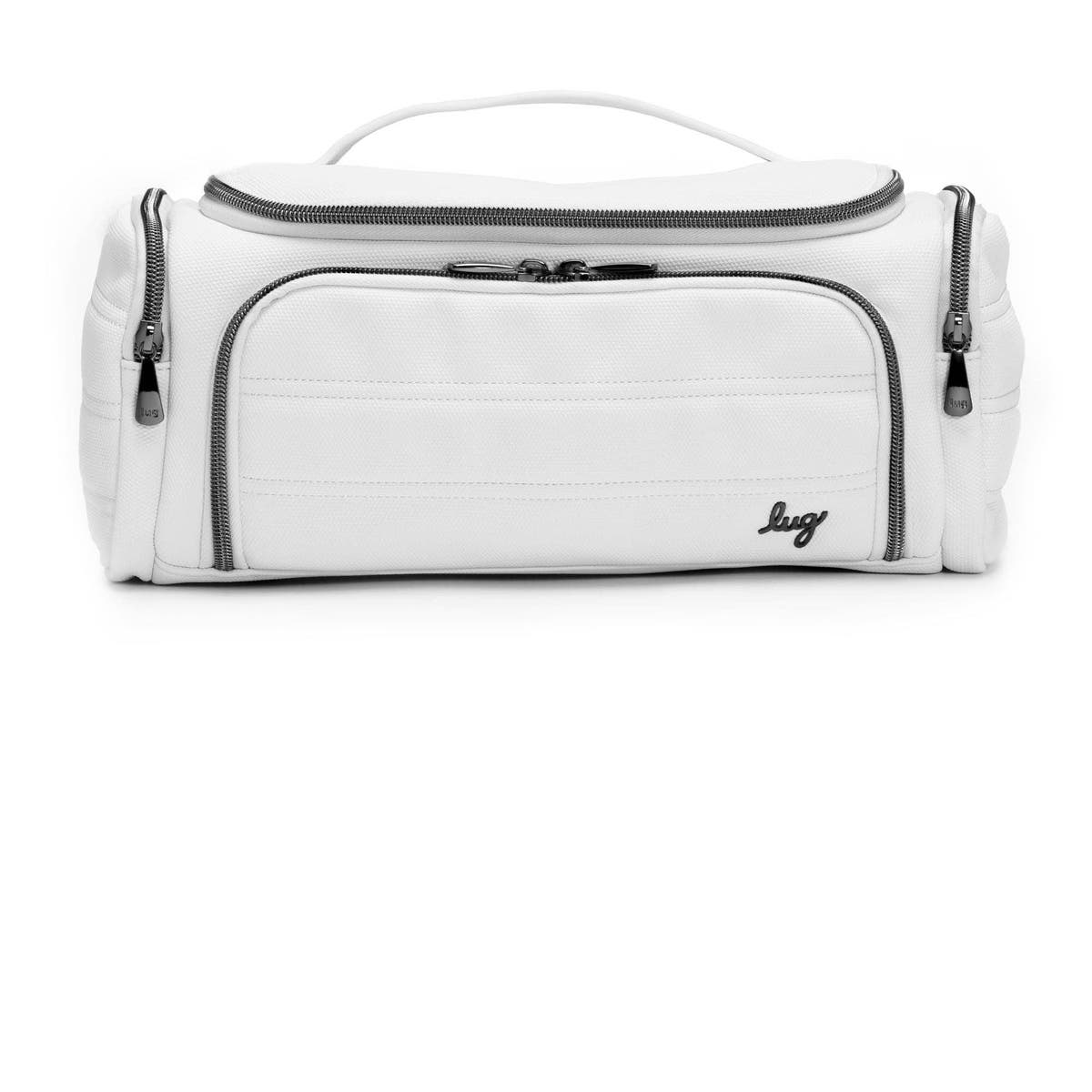 Lug VIA Matte Luxe VL White Bag Lug | Via Matte Luxe VL Toiletry Case - YouTube main image 4