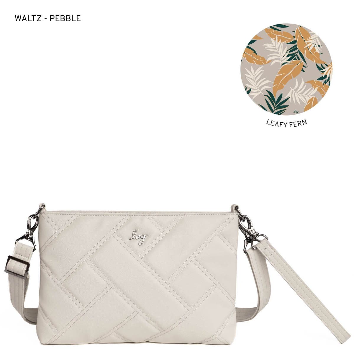 Waltz Satin Luxe VL Crossbody Bag | Lug