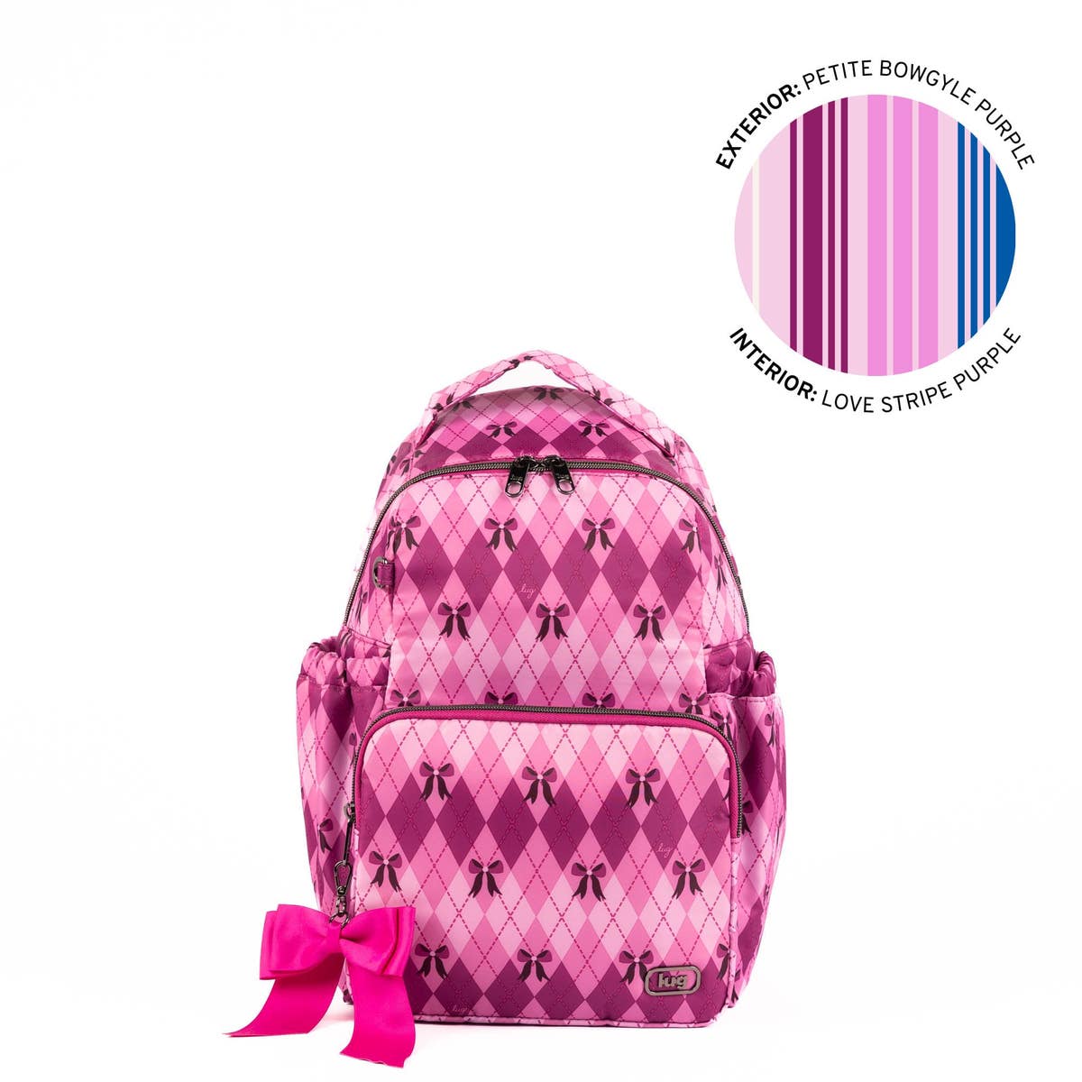 Pattycake Backpack with Bow | Lug display picture 2