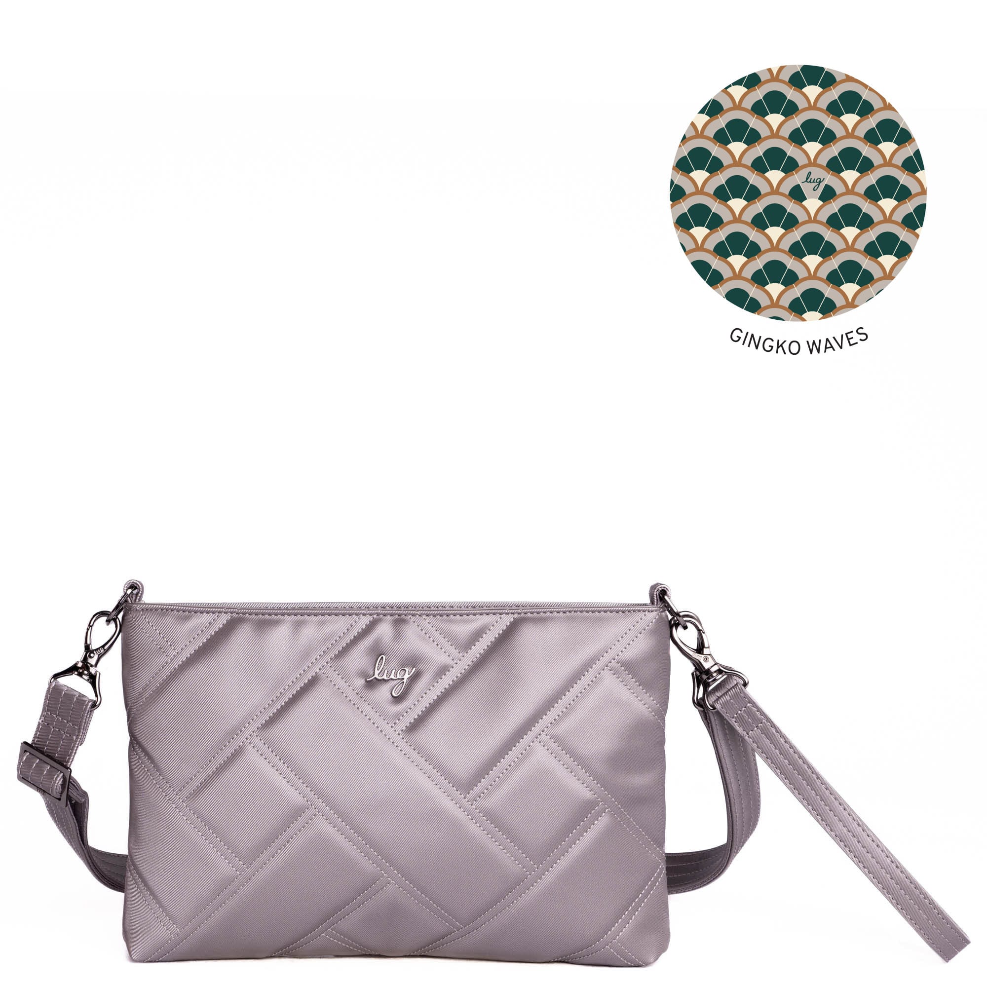 ◆VALLUAT◆ Vandy bagCream Beige 6-81 Waltz Satin Luxe VL Crossbody Bag *Final Sale* | Lug