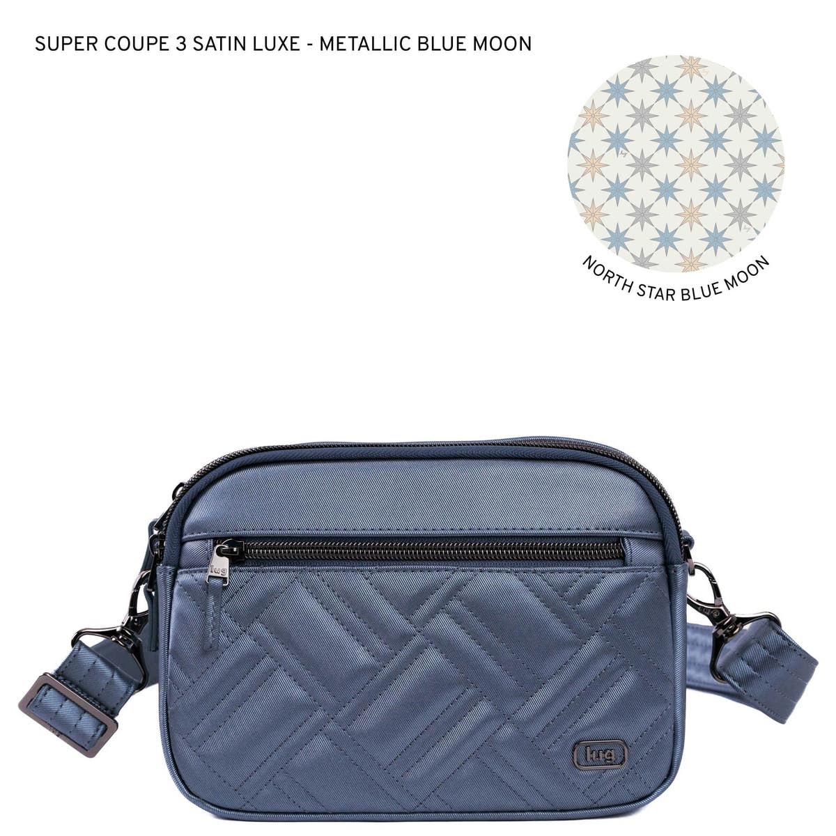 Super Coupe Satin Luxe VL Convertible Crossbody Bag Lug