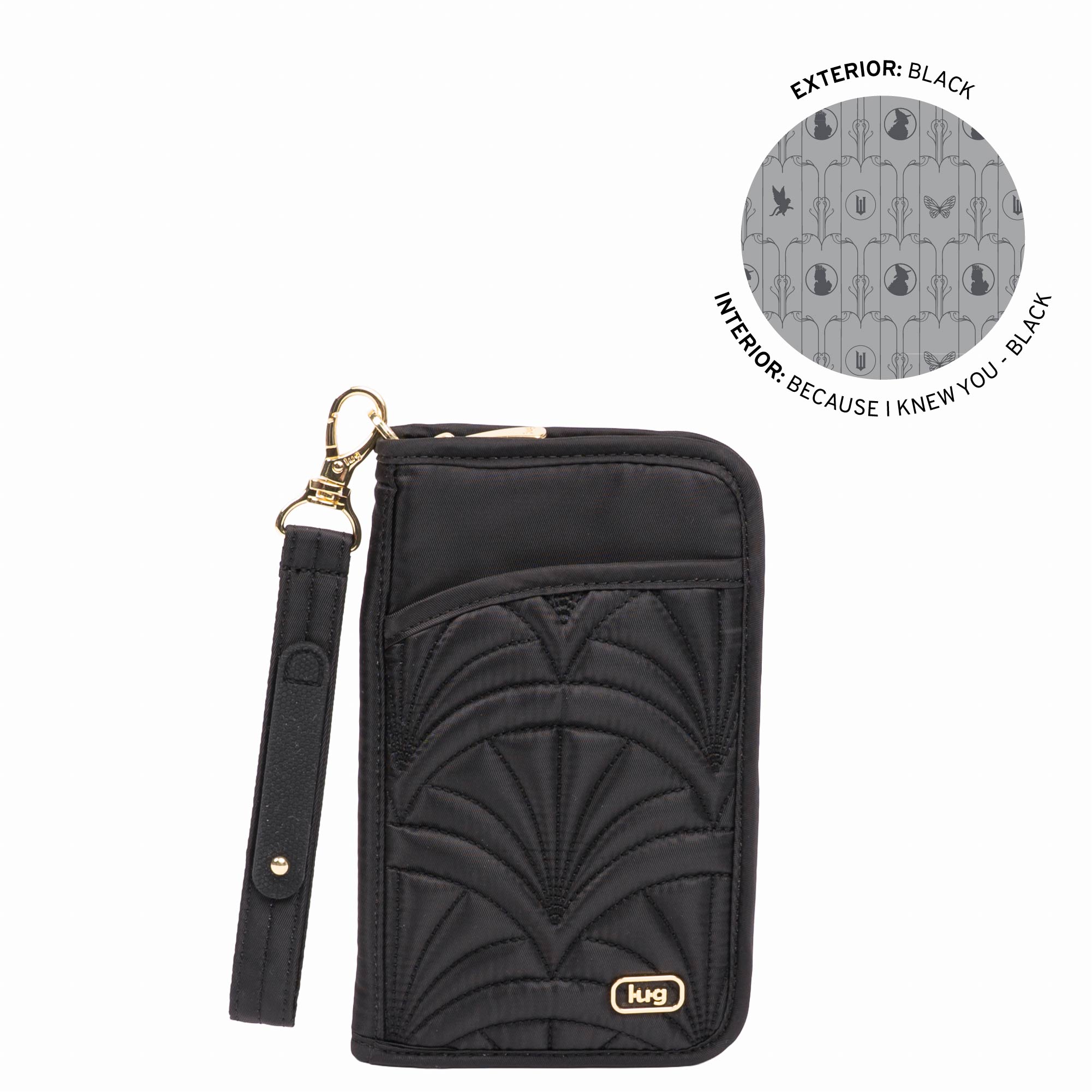 ダーク・アンド・ウィケッド('20米)〈2枚組〉 Wicked x Lug Tandem Zip RFID Wallet | Lug