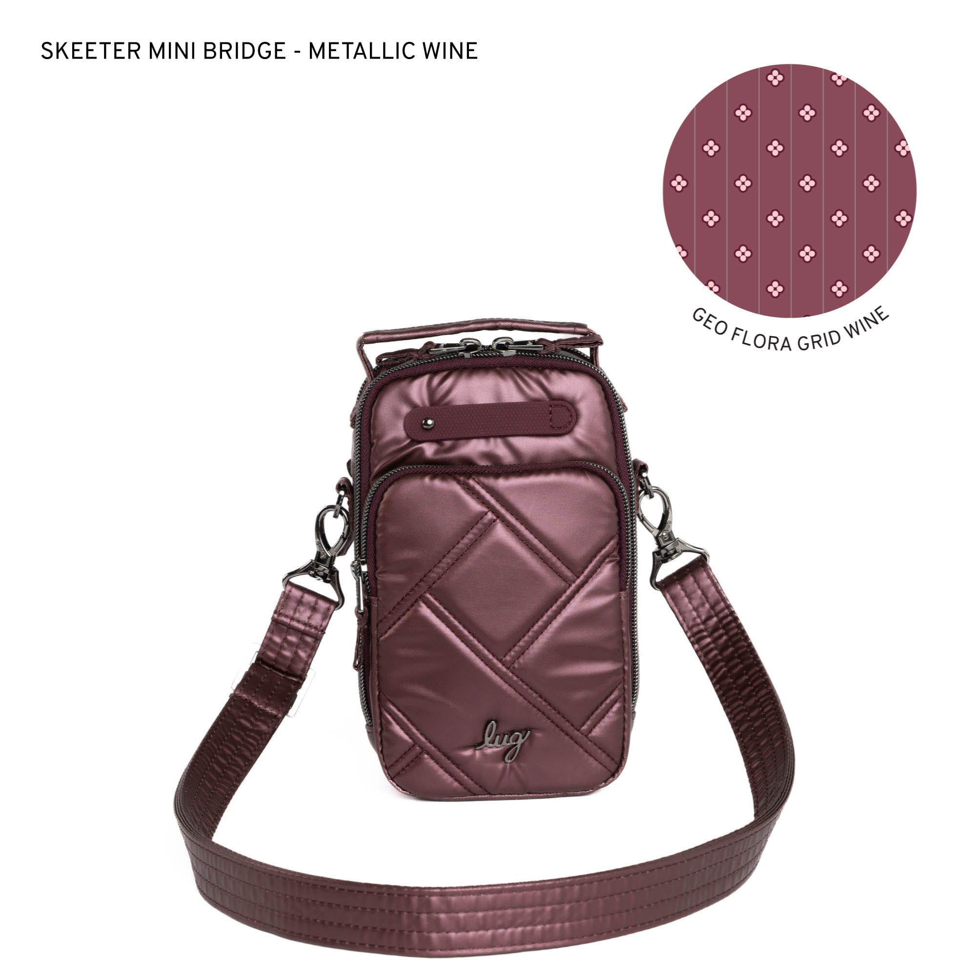 Skeeter Mini Bridge Convertible Crossbody *Final Sale* | Lug