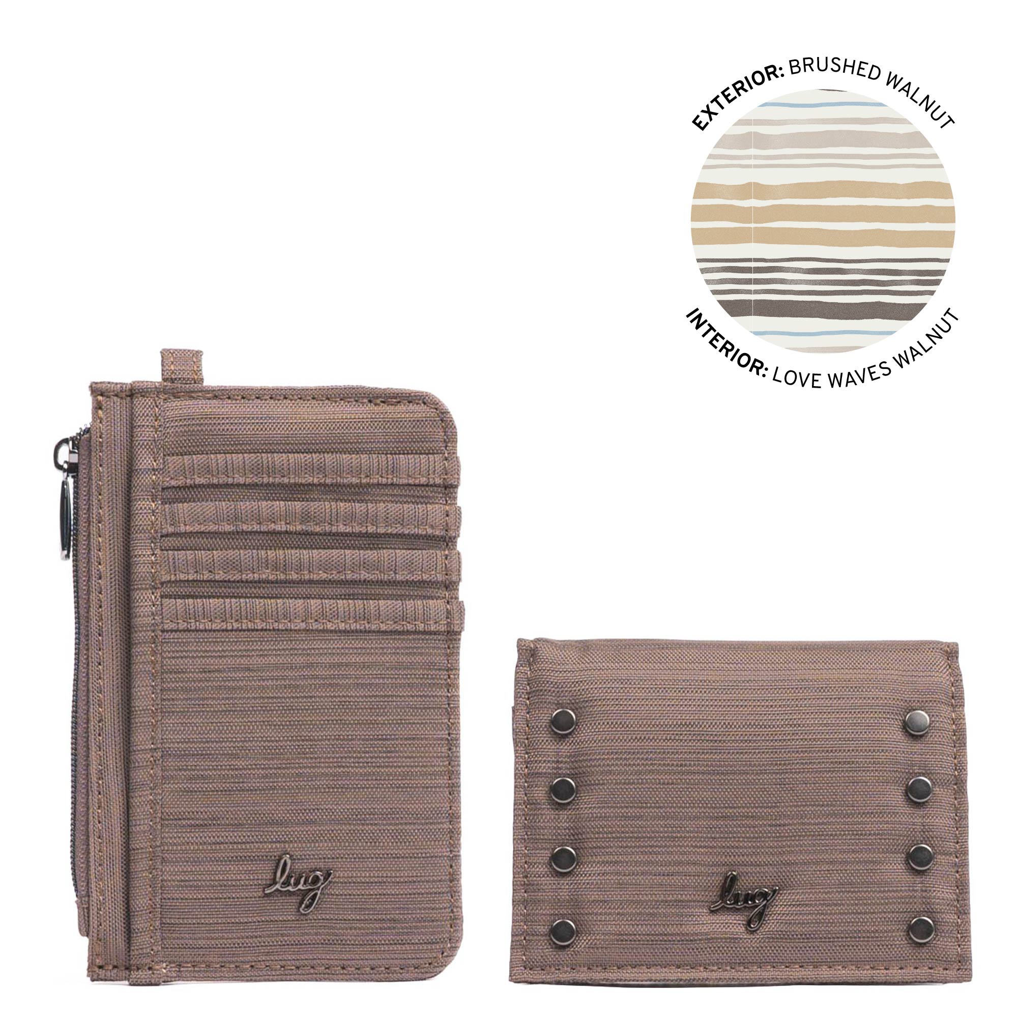 Slide & Walkover RFID Wallet Set | Lug