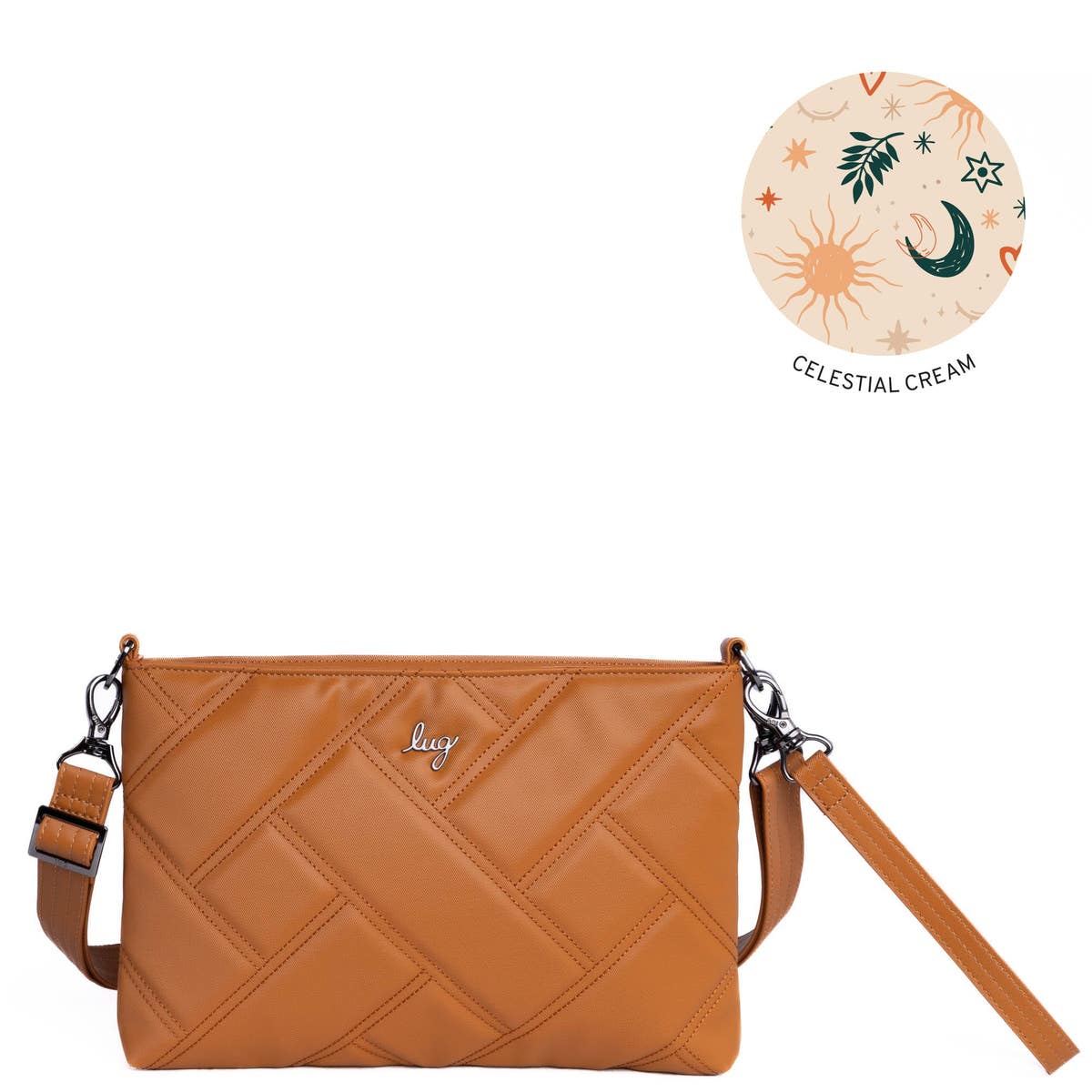 Waltz Satin Luxe VL Crossbody Bag | Lug