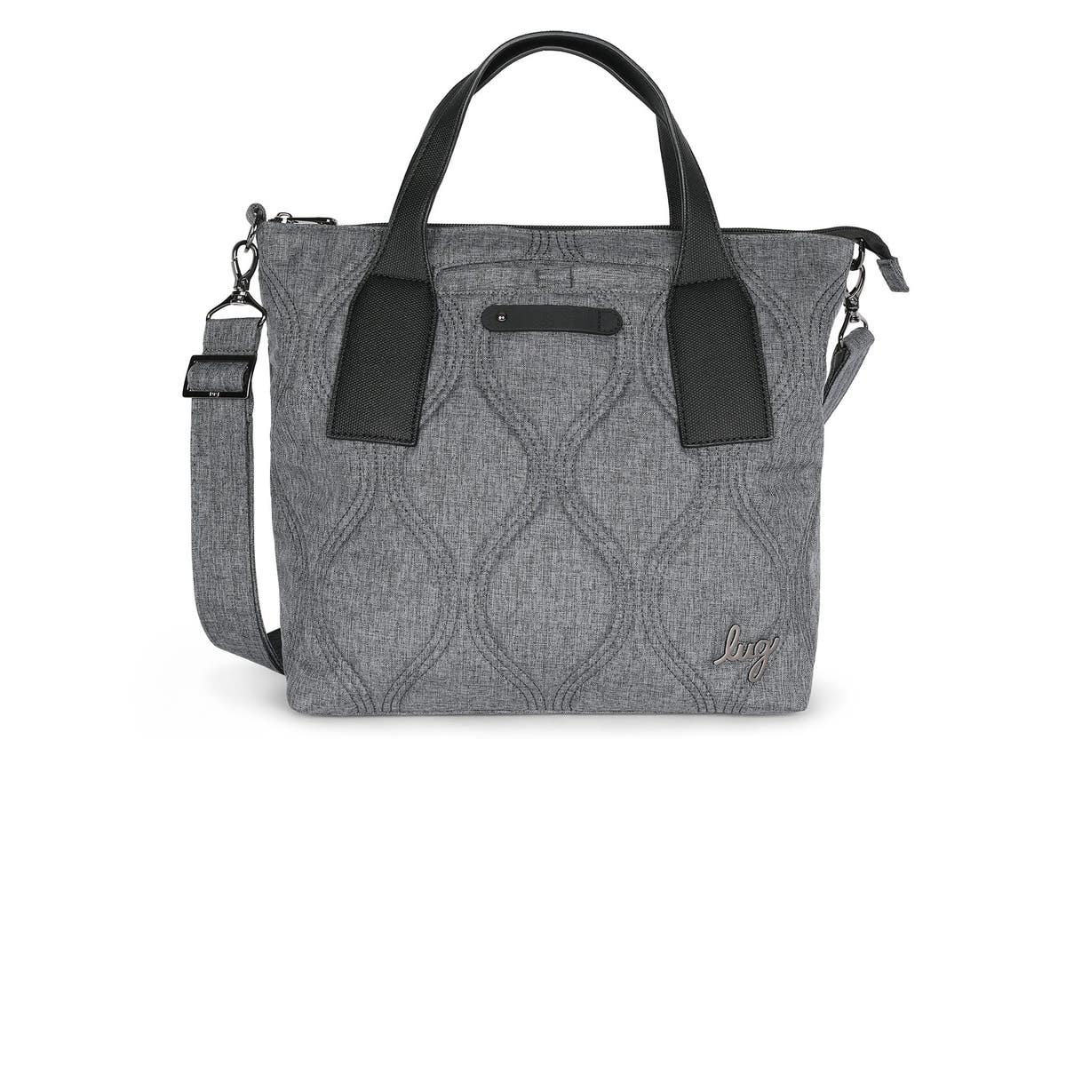 Lug Gray Cantor Convertible Tote bag Lo & Sons Catalina Deluxe Travel Tote Bag - Dove Grey Canvas main image 4