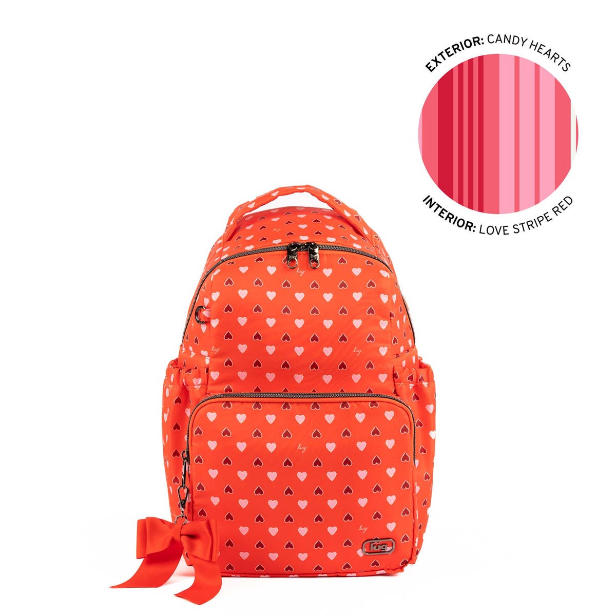 Pattycake Backpack with Bow | Lug display picture 2