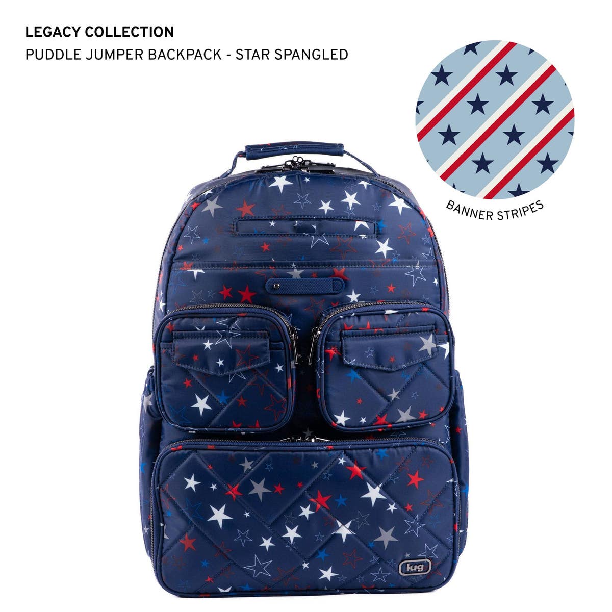 ?RARE?- LUG Puddle Jumper Backpack Papaya NWT ❤️ Legacy Collection Puddle Jumper Backpack | Lug main image 3