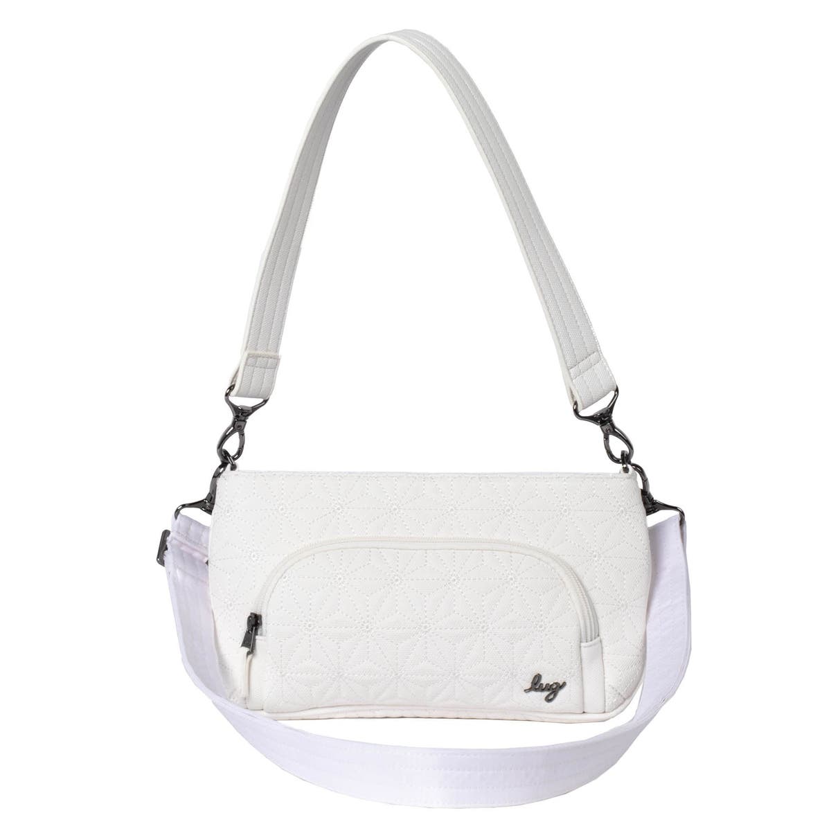 Flyer Matte Luxe VL Convertible Crossbody Bag | Lug display picture 2
