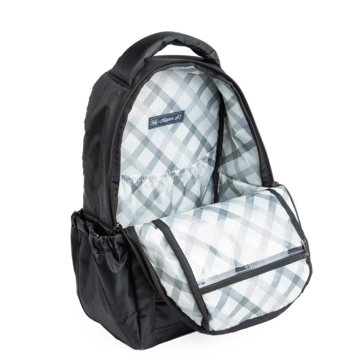Lug Hopper Shorty - Silver & Black Hopper Shorty Backpack | Lug main image 2