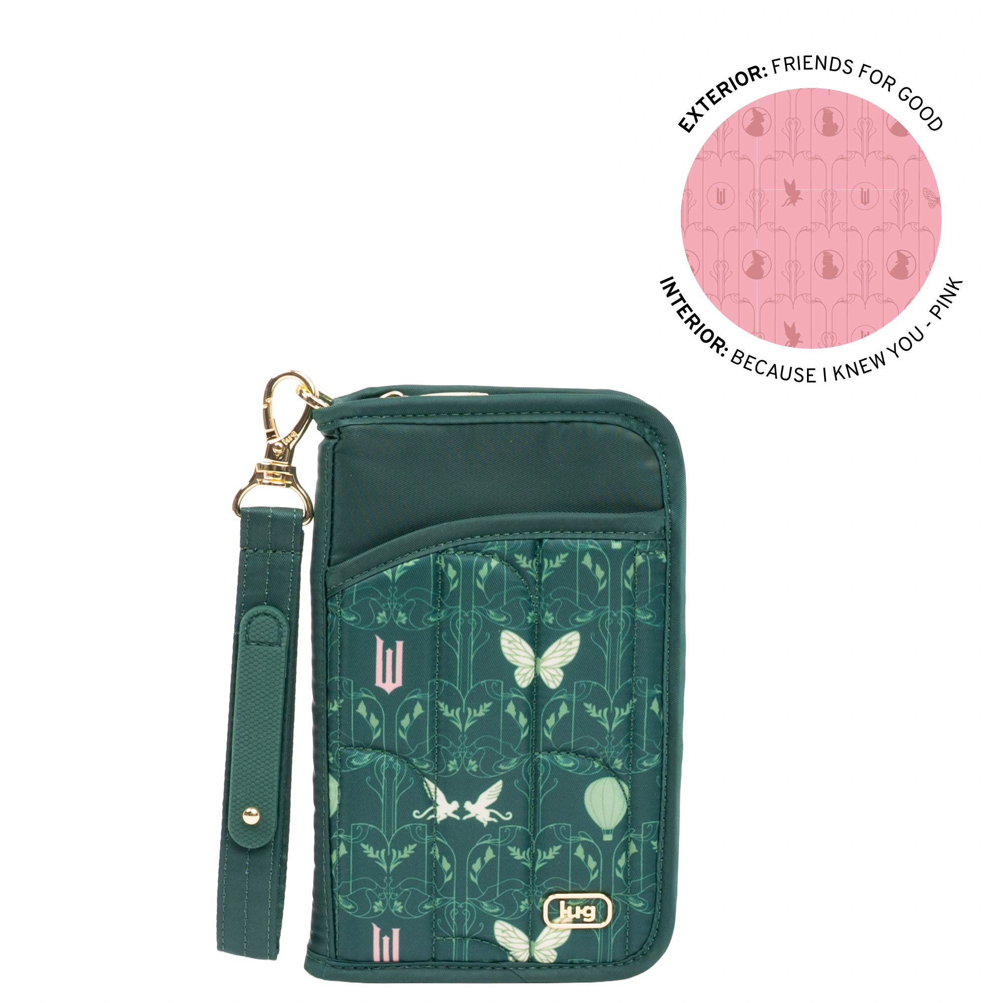 ダーク・アンド・ウィケッド('20米)〈2枚組〉 Wicked x Lug Tandem Zip RFID Wallet | Lug