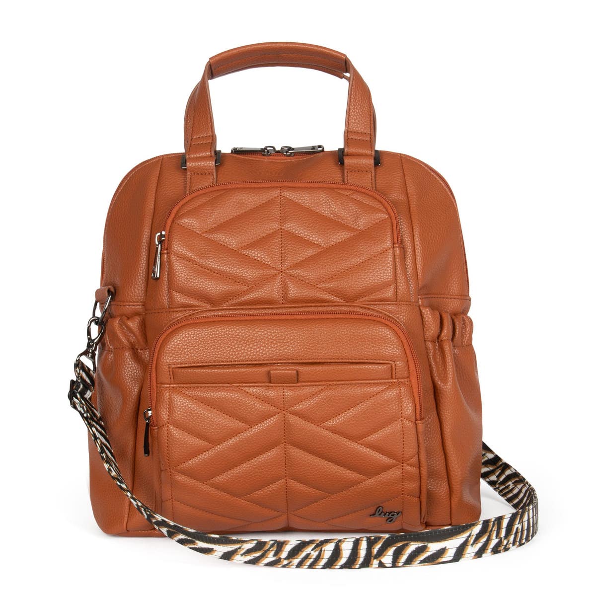 NWT Lug Canter VL Backpack, Crossbody, Tote, in Slate Blue Legacy Collection Canter Convertible Tote Bag | Lug main image 2