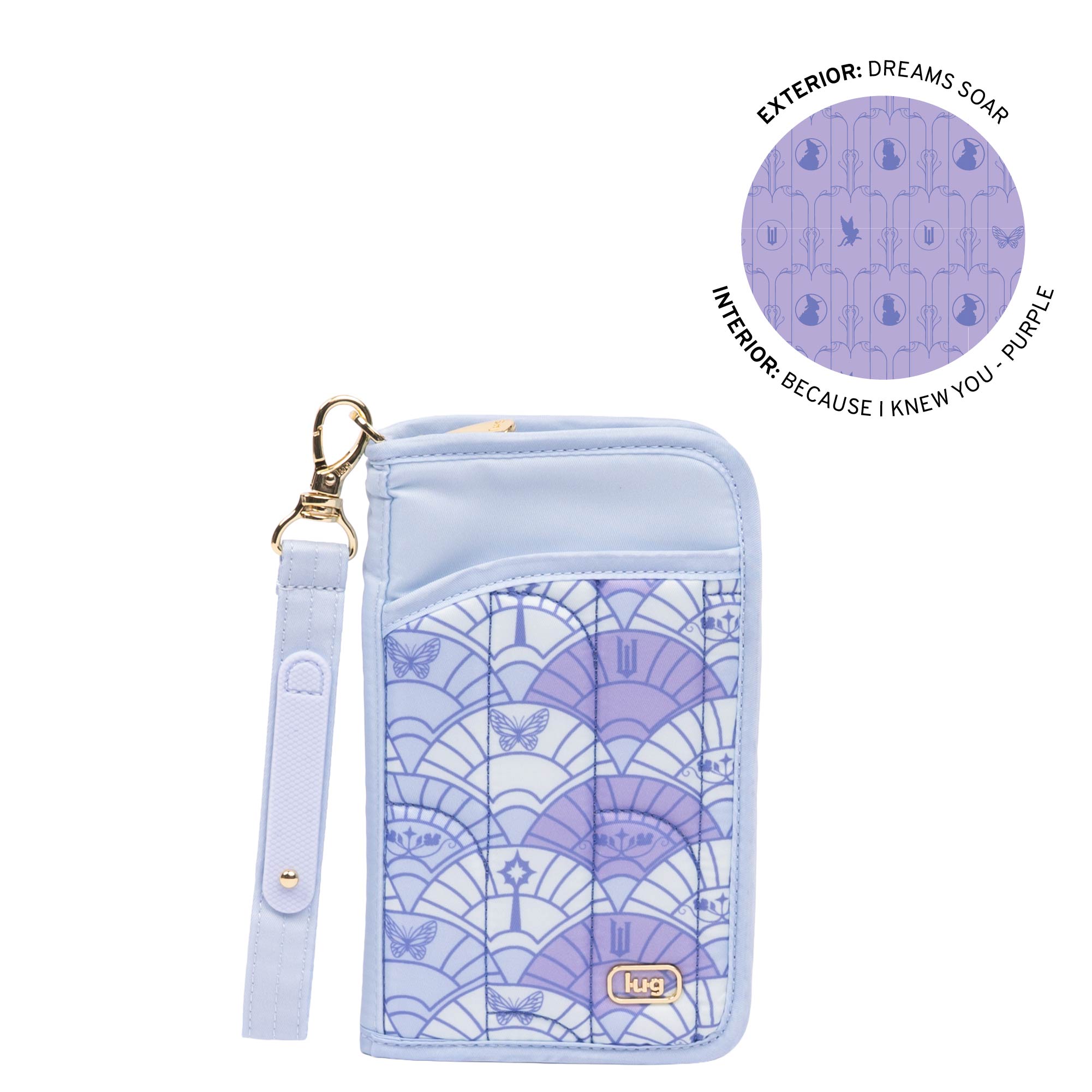 Wicked x Lug Tandem Zip RFID Wallet | Lug