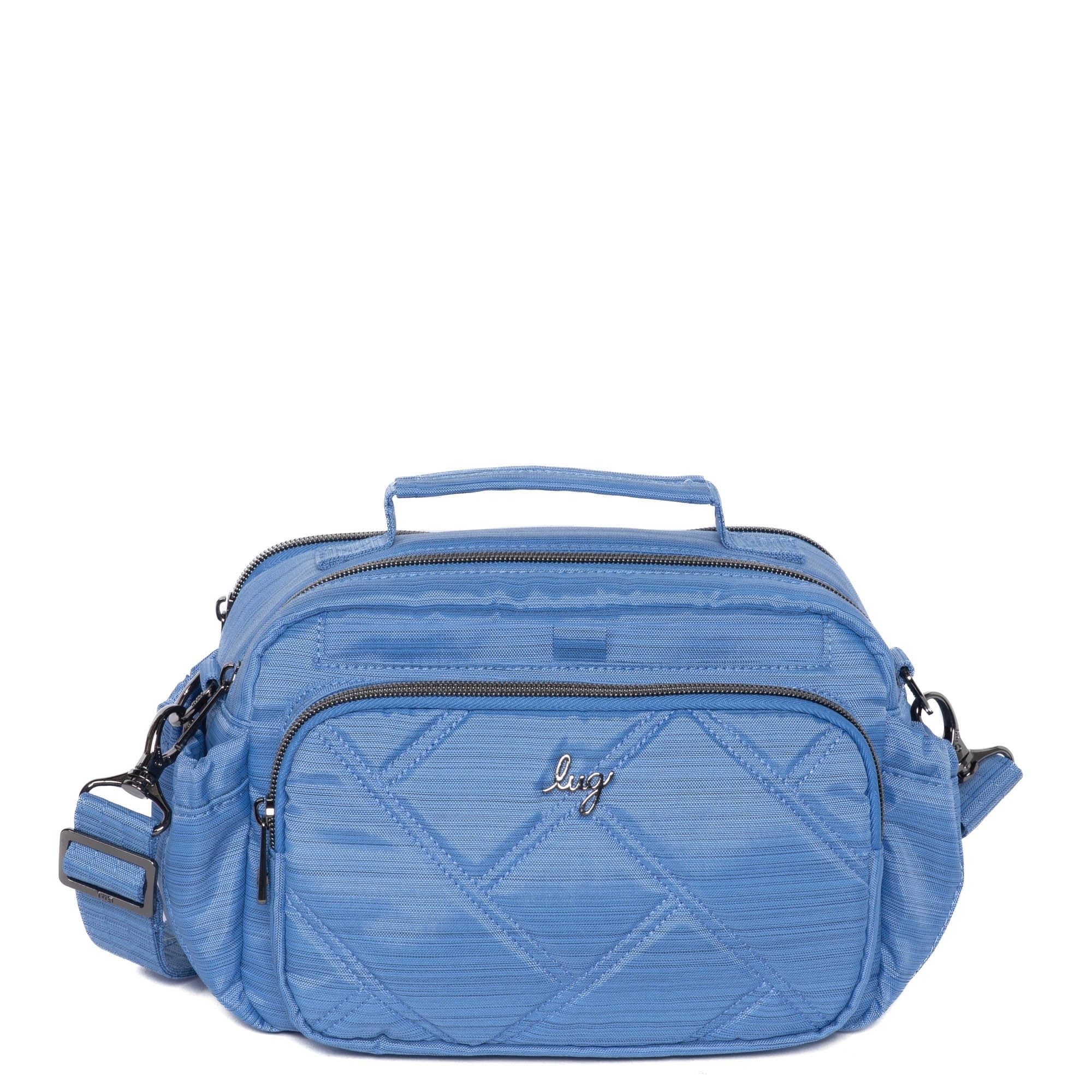 ★EMS★ EMBOSSED BARREL BAGIVORY COACH Wavy Baguette Bag Croc Embossed Coachtopia Leather