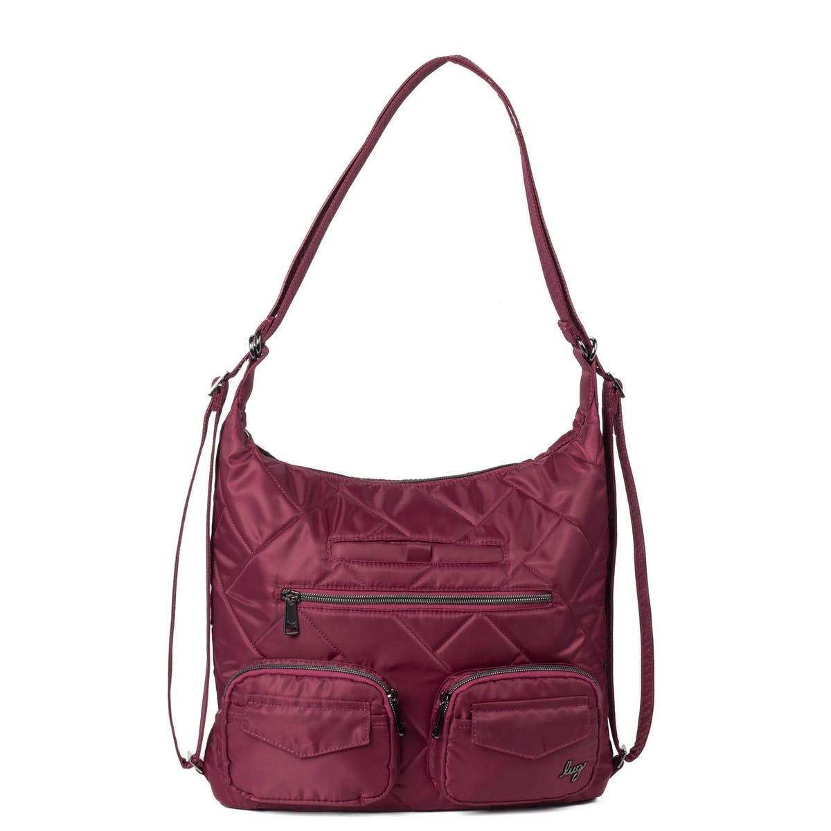 Zipliner 2 Convertible Hobo Bag | Lug display picture 1