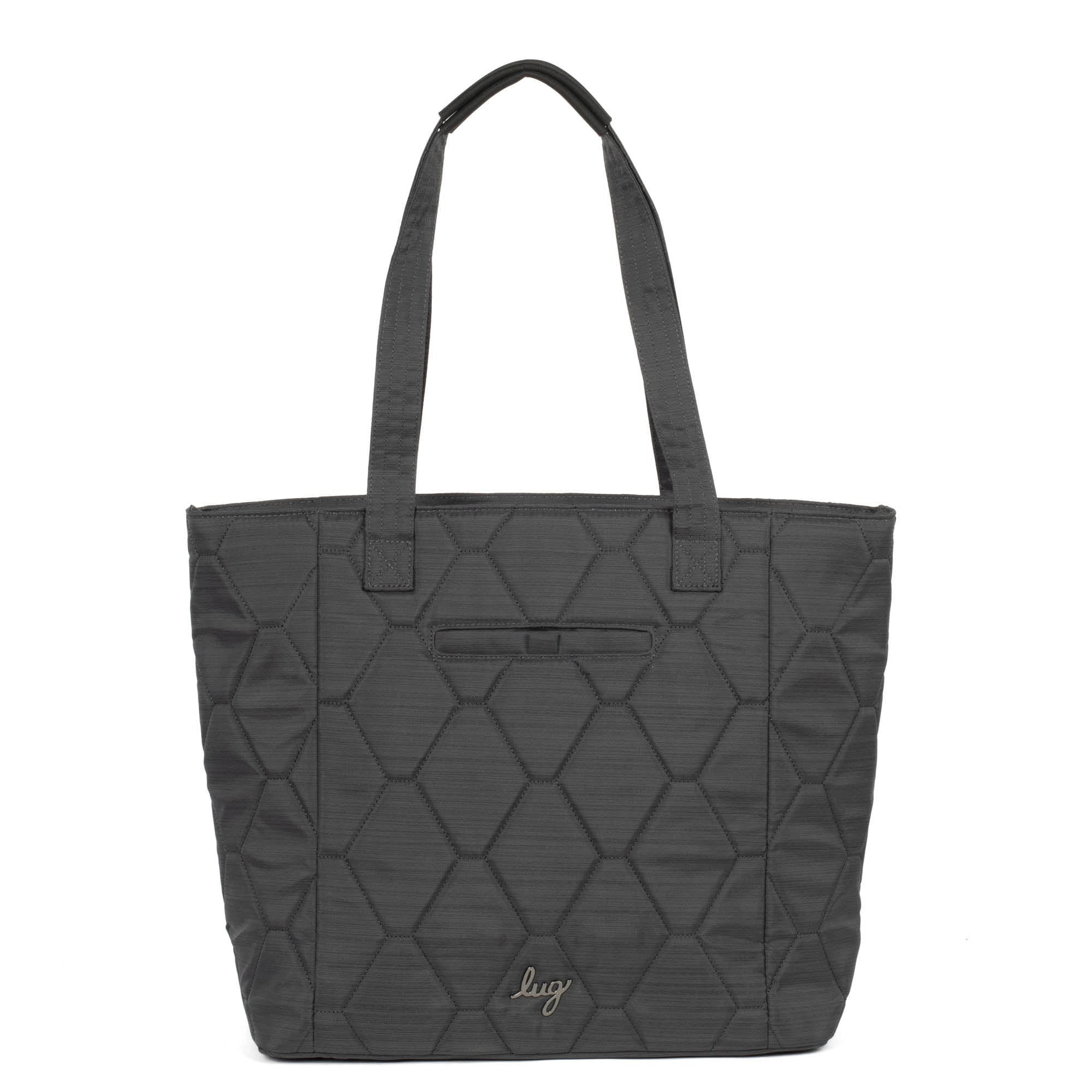 トートバッグ [TWEN.T.L] 2-Way LADI SQUARE Bag (2 STRAP, 4 COLOR) Nylon-2-Way-Tote-Bag-small-