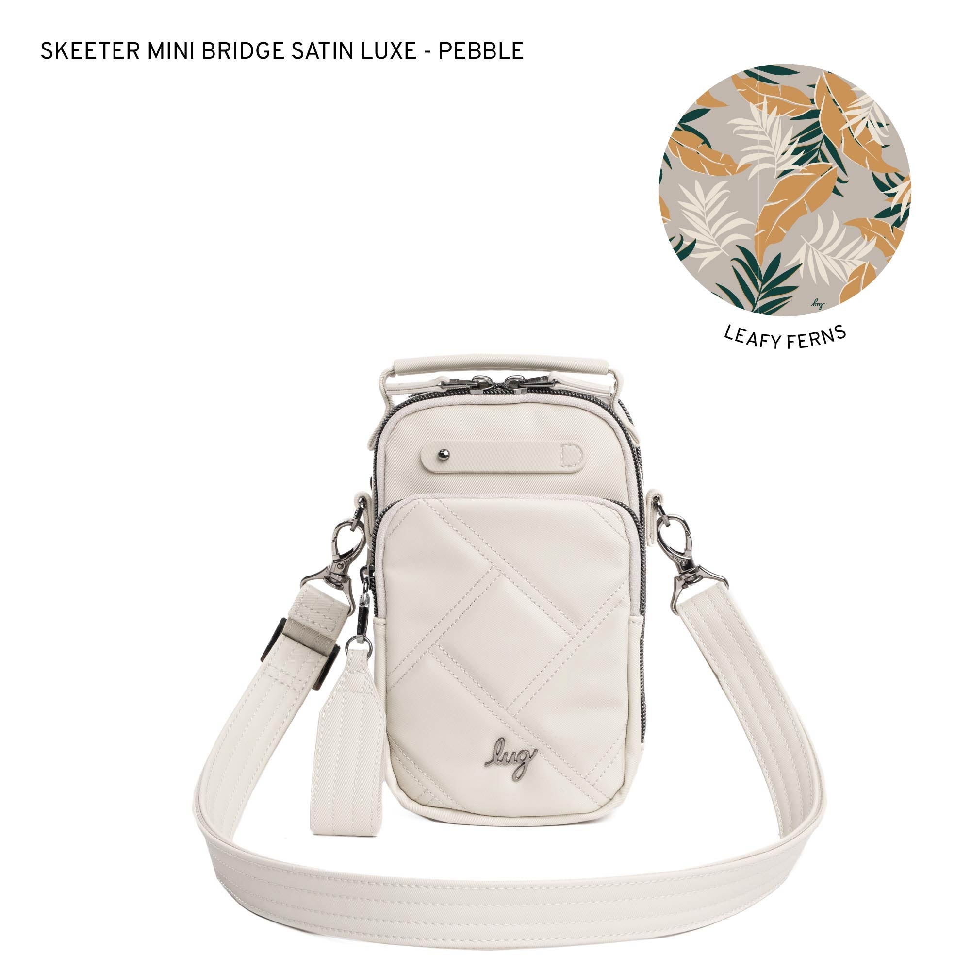 Skeeter Mini Bridge Satin Luxe VL Convertible Crossbody Bag | Lug