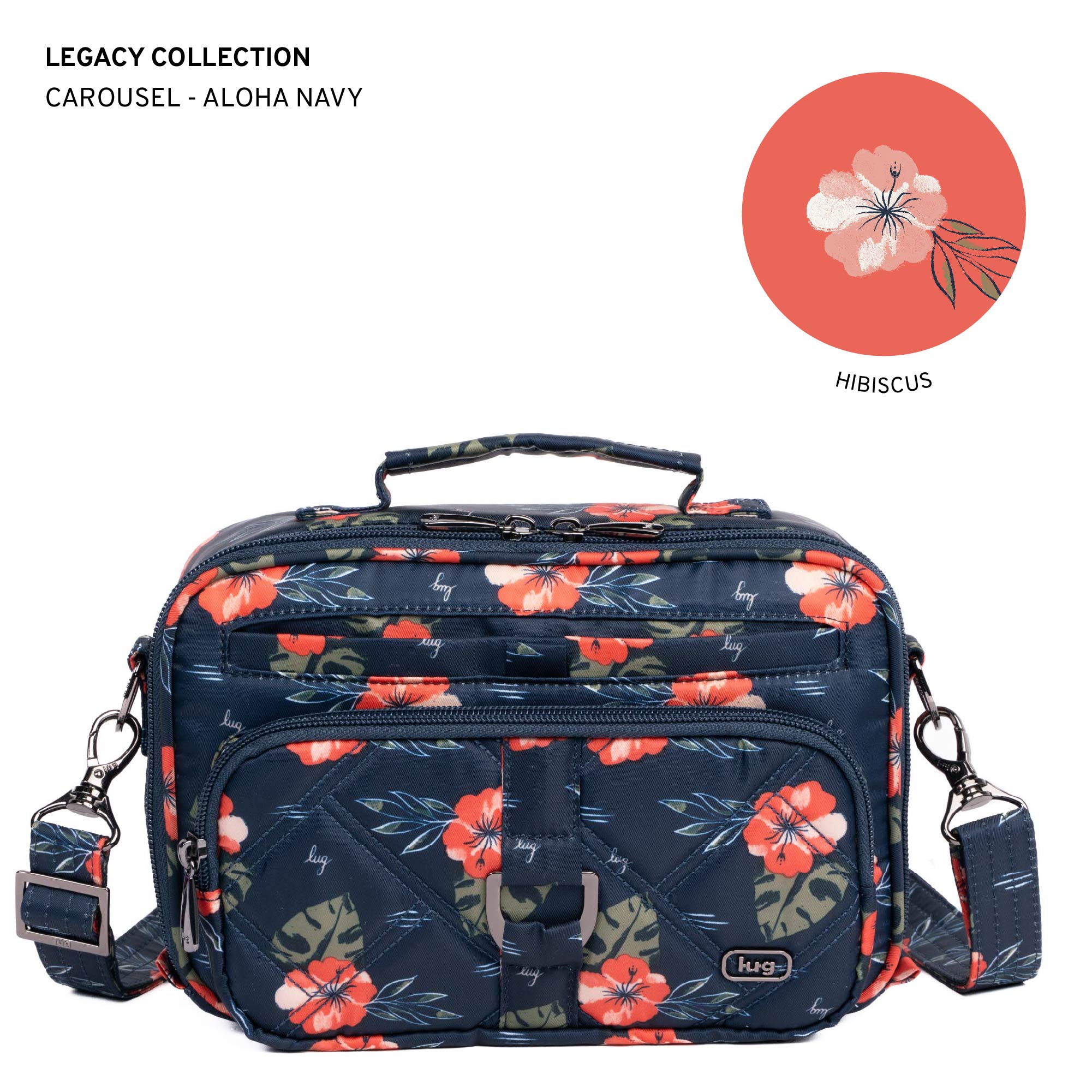 Lug Carousel Lug Rfid Legacy Collection Carousel Crossbody Bag