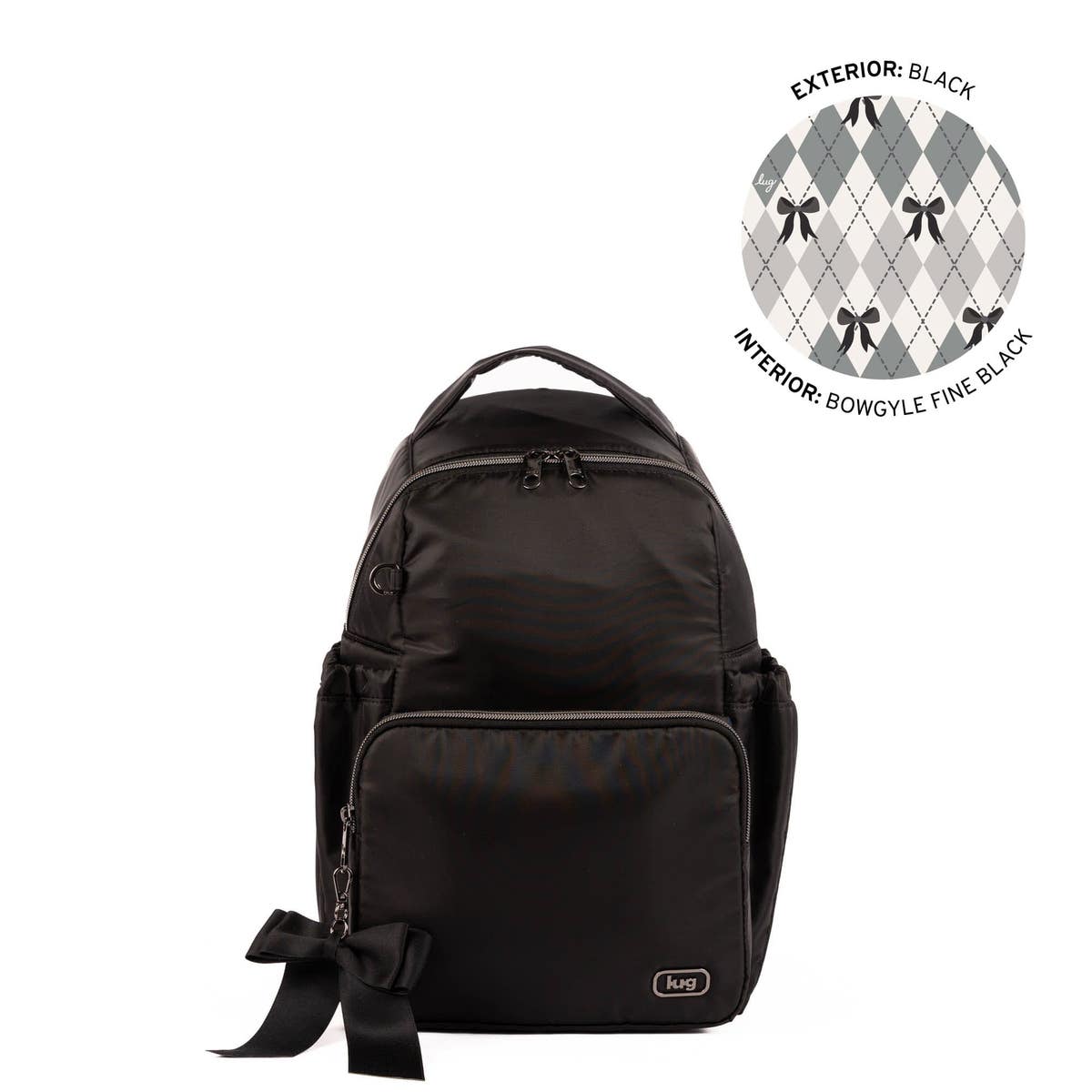 Pattycake Backpack with Bow | Lug display picture 1