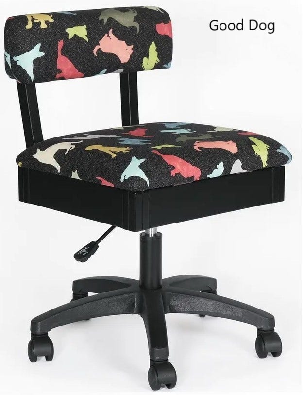 Hydraulic Sewing Chair by Arrow