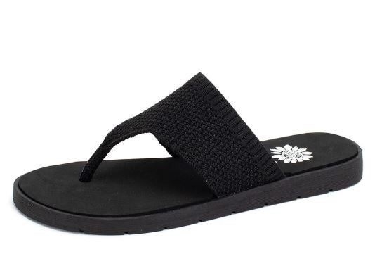 yellow box flip flops size 6