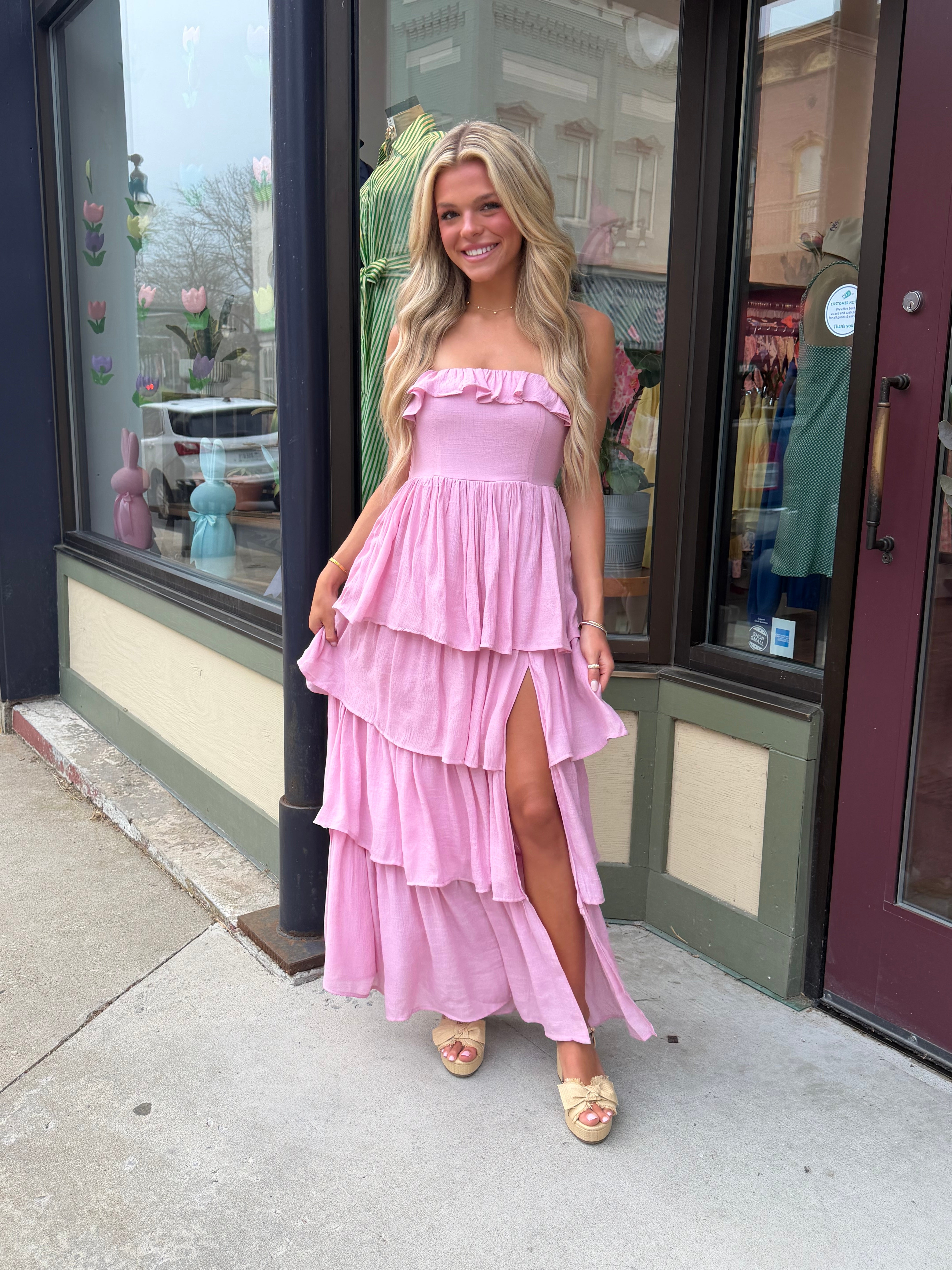 knee length dresses for ladies Constance Broderie Anglaise Midi Dress