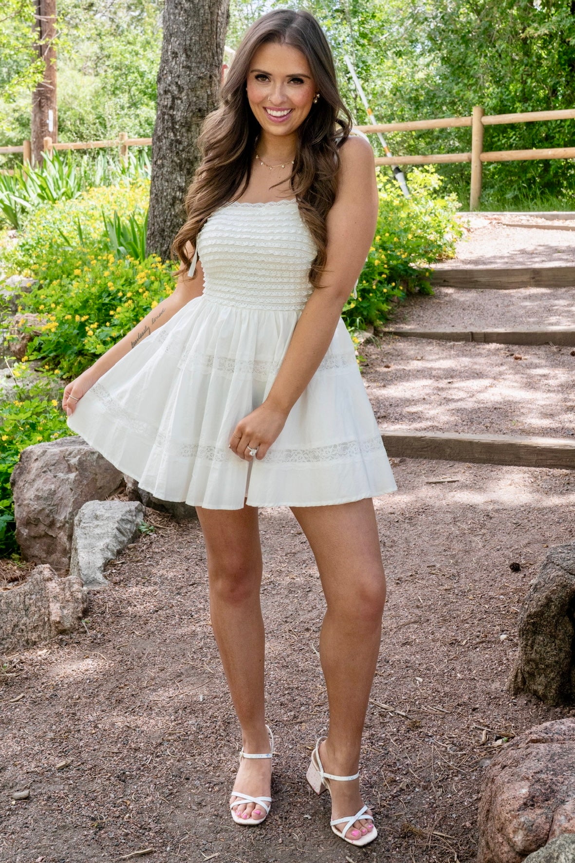 cute white boutique dresses ECB Exclusive: Most Admired Maxi Dress , White