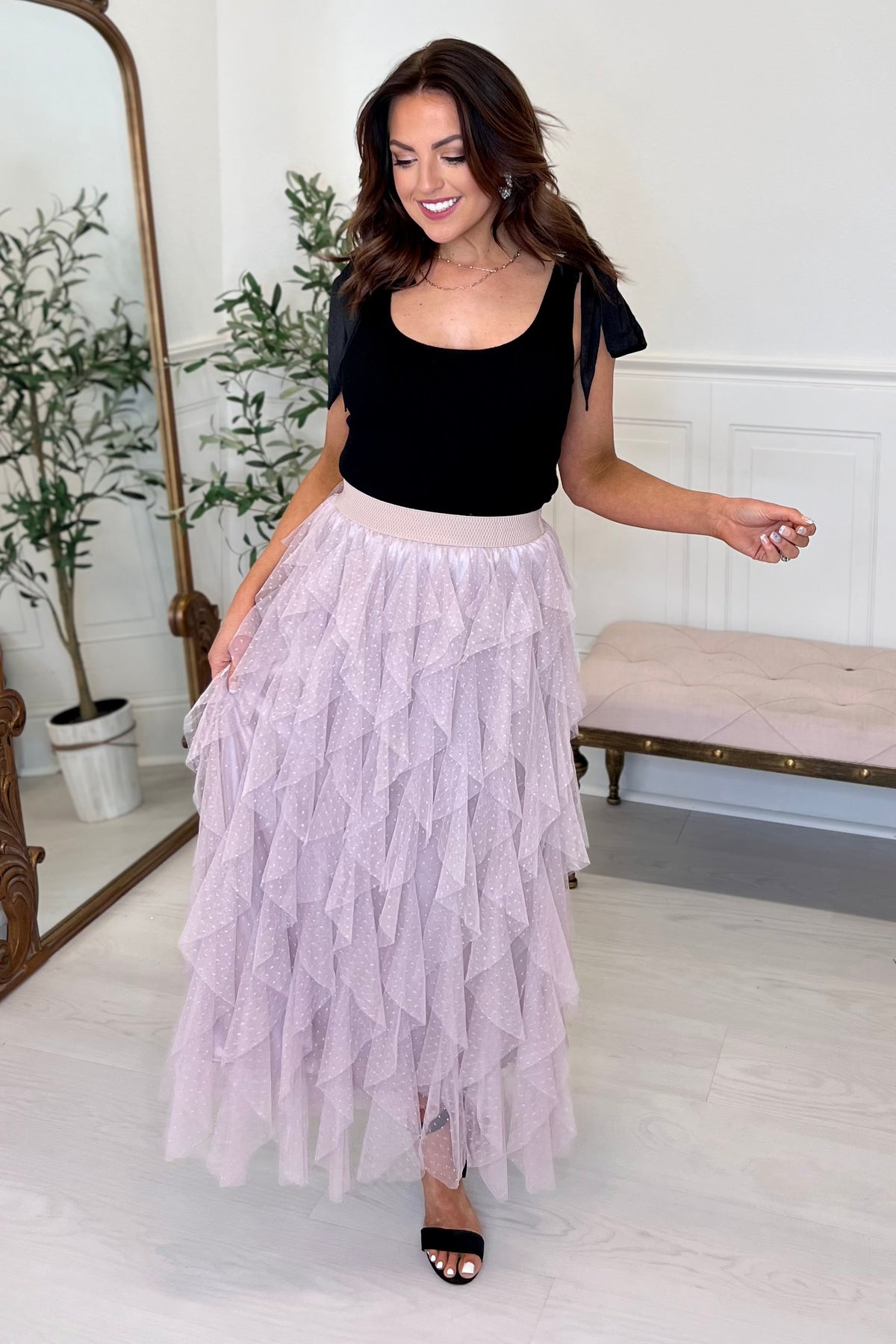 Trisha Ruffled Tulle Skirt | Much Ado Boutique | Women's Clothing