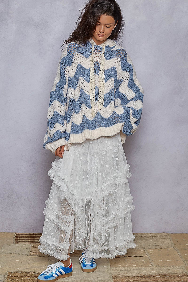スカート Smooth Mood Arabella Embroidery Skirt KK5B0060 Arabella Floral Embroidered Skirt | Much Ado Boutique