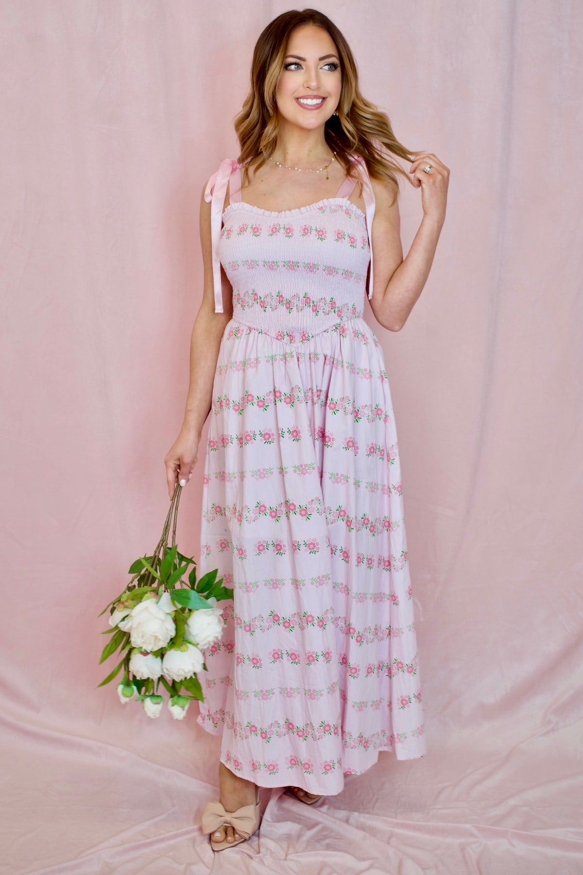 pink cotton poplin dress Pink Cotton Poplin Fit and Flare Short Button-Down Shirt Dress 66" / Custom Height (Free)