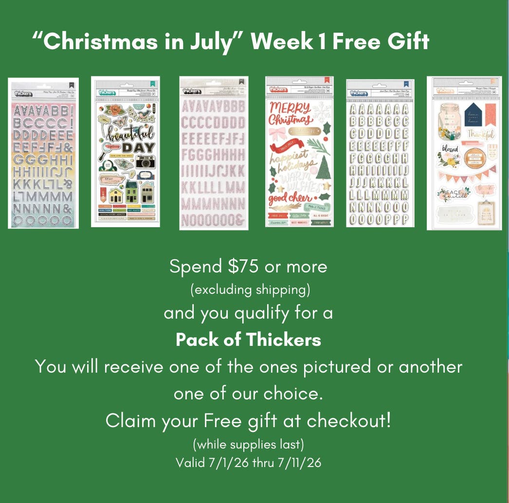 Christmas in July 2026 Random Pack of Thickers | Welcome to My
