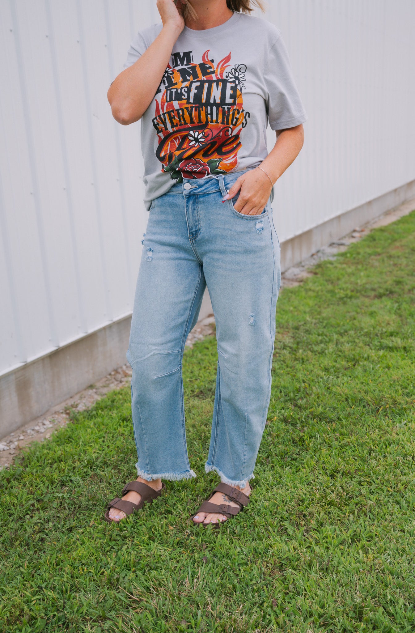 【CPGN STUDIO】24SS★ Wide one tuck denim pants Jeans | Plus Deep Turn Up Jean | boohoo