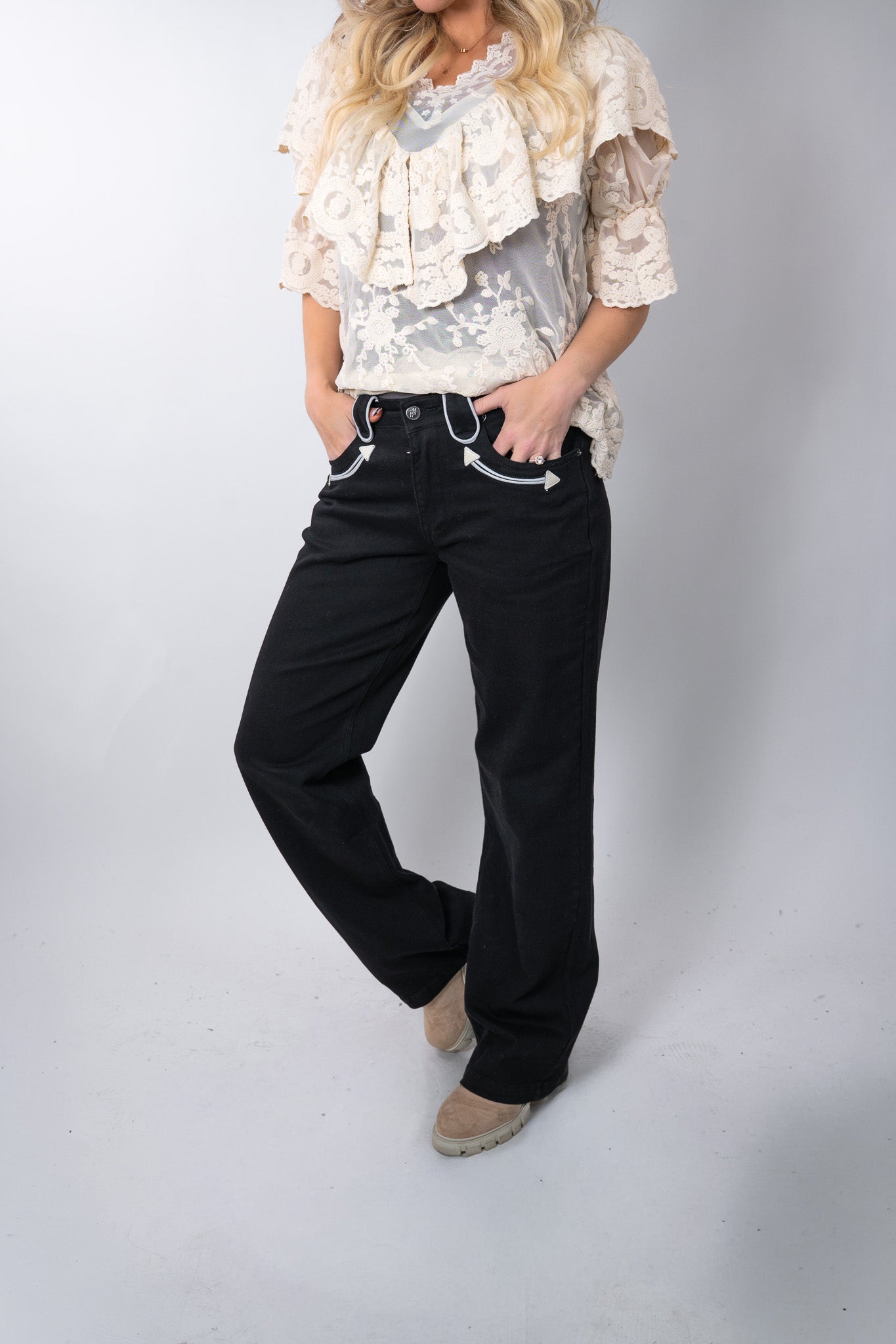 パンツ aina store Sage green Aina trousers – FehrTrade