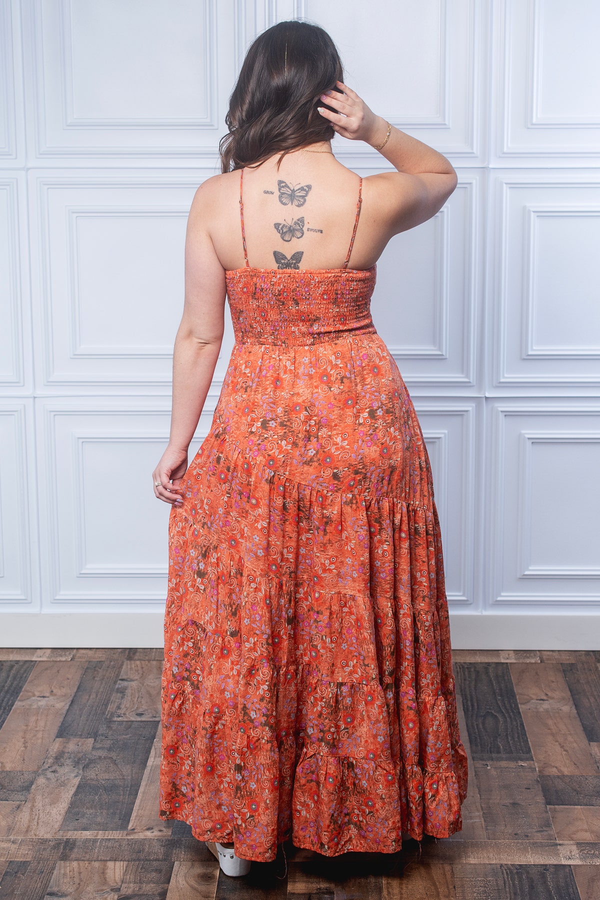 Floral Goddess Dress | O'Reillys Boutique | Women's Clothing & Accessories