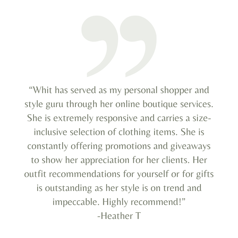 Paige James Boutique | Online + In-Person Boutique.