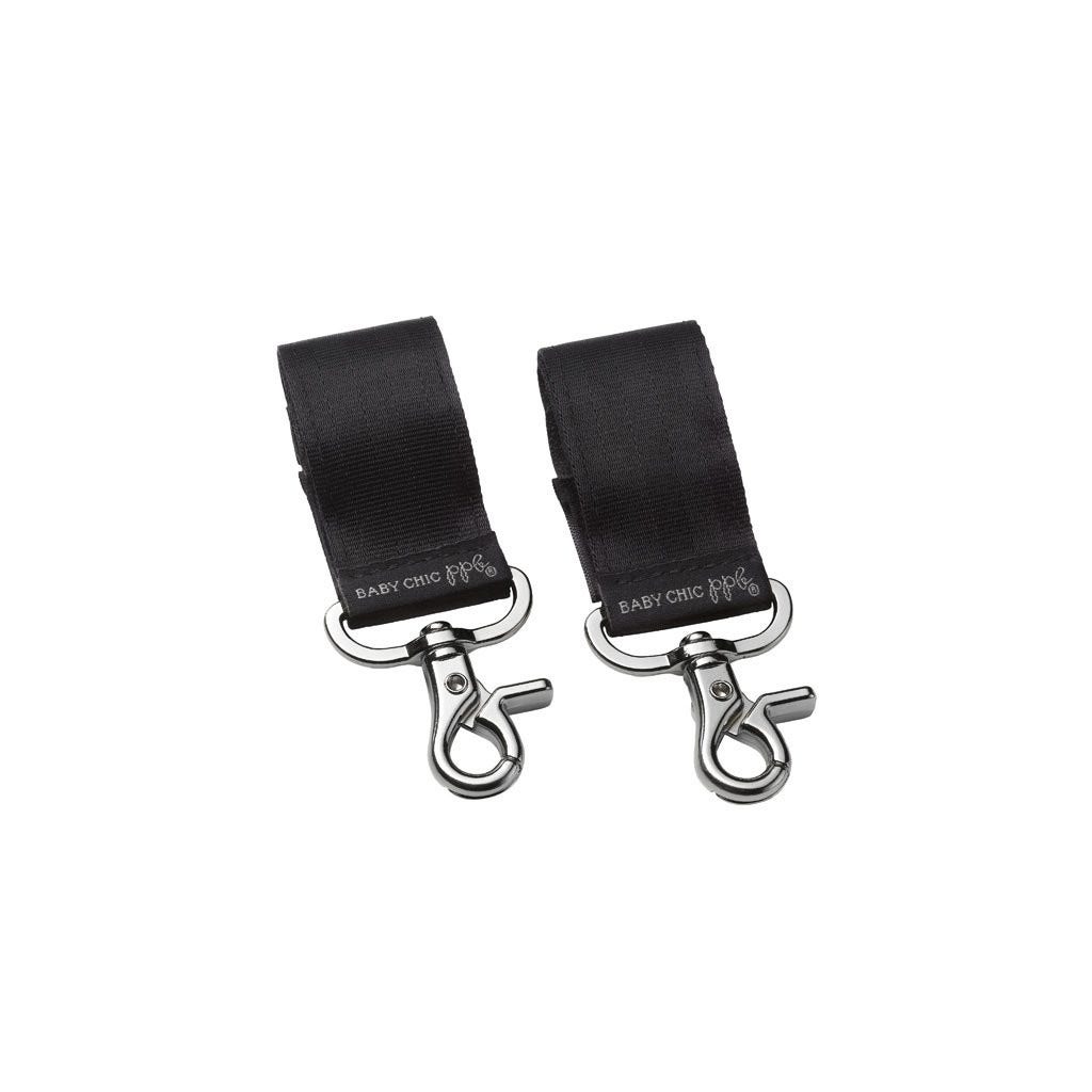 VALET STROLLER CLIPS IN SILVER/BLACK