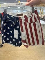 Judy Blue Star Spangled Denim Shorts
