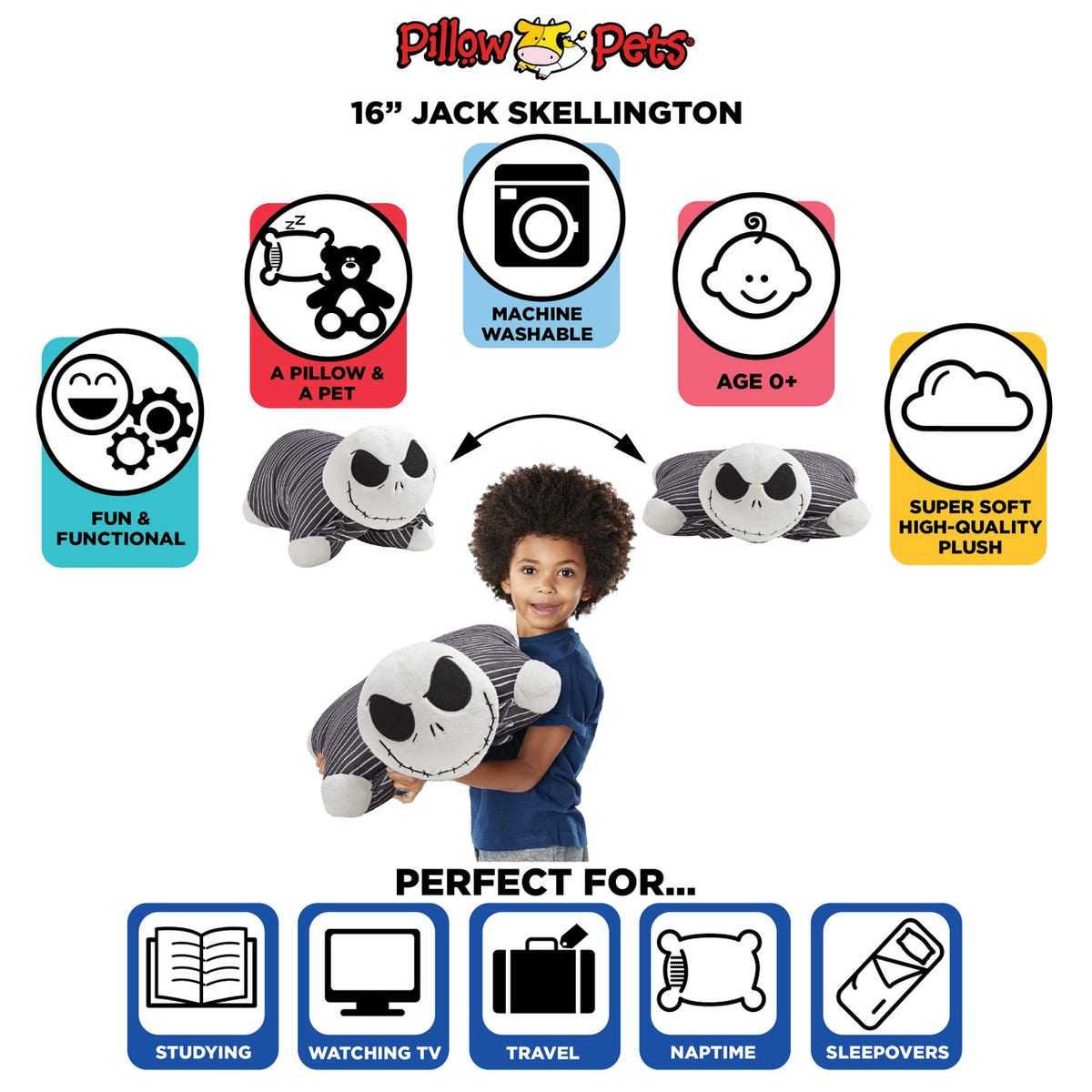 Jack Skellington Pillow Pet
