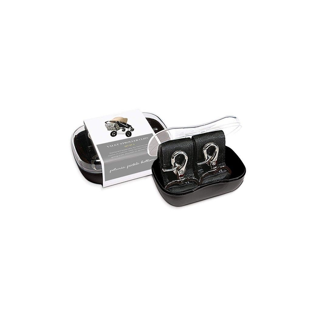VALET STROLLER CLIPS IN SILVER/BLACK