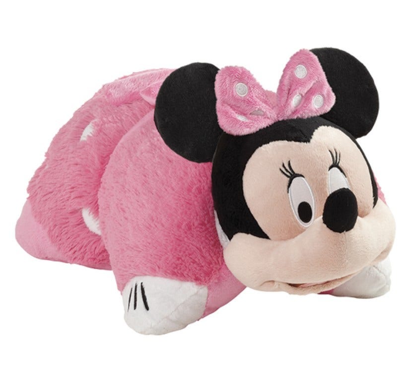 DISNEY PINK MINNIE MOUSE PILLOW PET