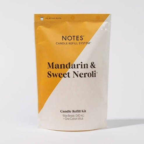 Mandarin & Sweet Neroli NOTES Candle Refill Kit