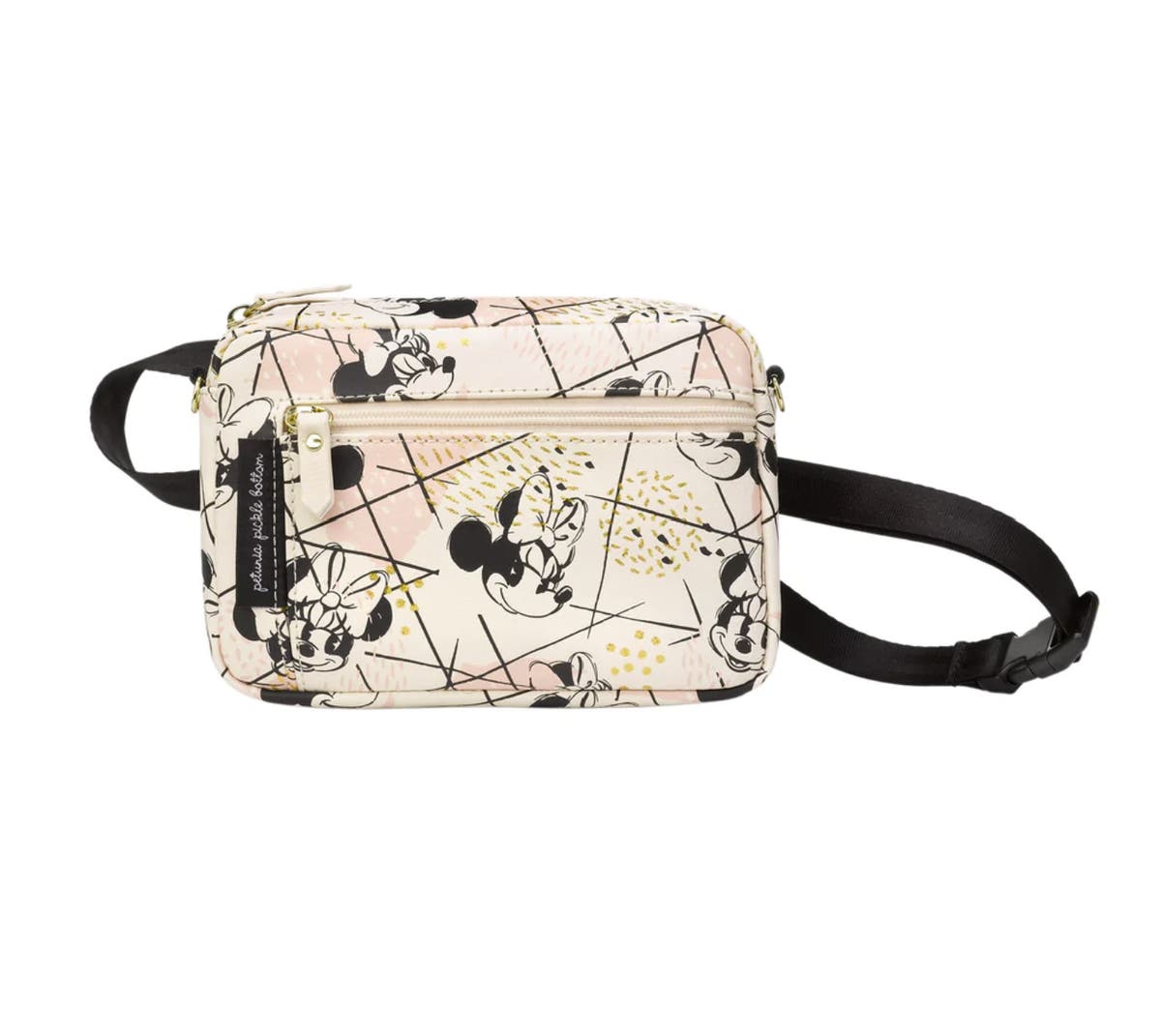 Shimmery Minnie Mouse Adventurer Belt Bag
