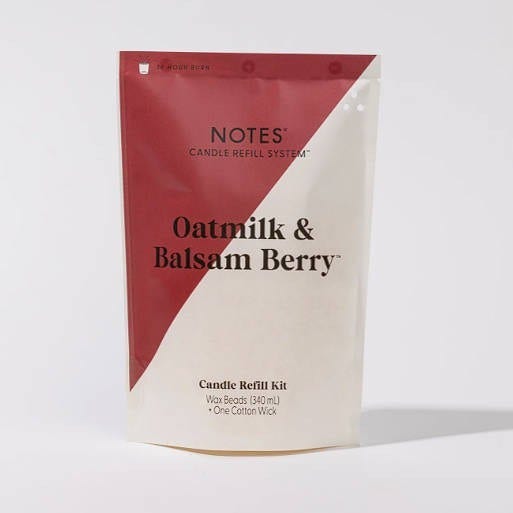 Oatmilk & Balsam Berry NOTES Candle Refill Kit