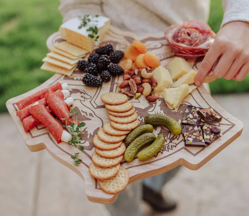 Harry Potter Hogwarts Crest Serving Board