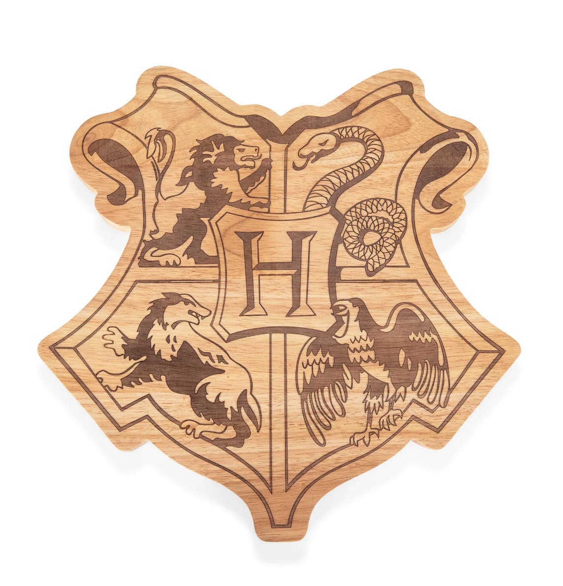 Harry Potter Hogwarts Crest Serving Board